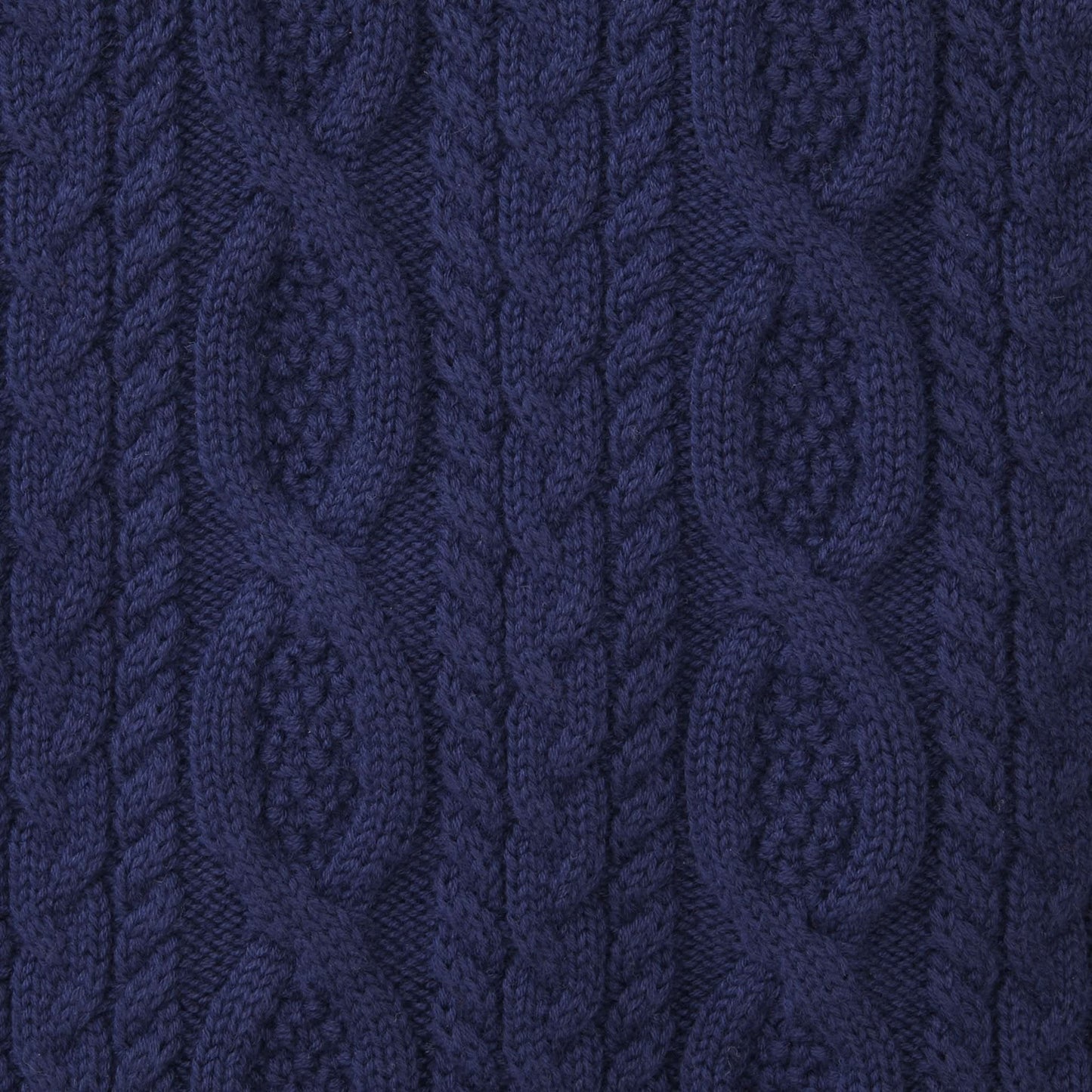 Mock Neck Cable Sweater with Buttons