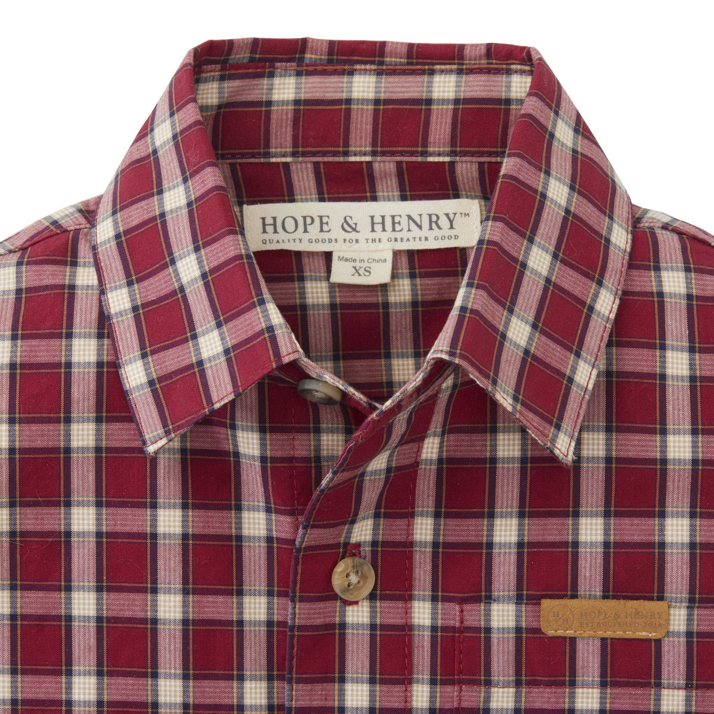 Poplin Button Down Organic Shirt - Baby