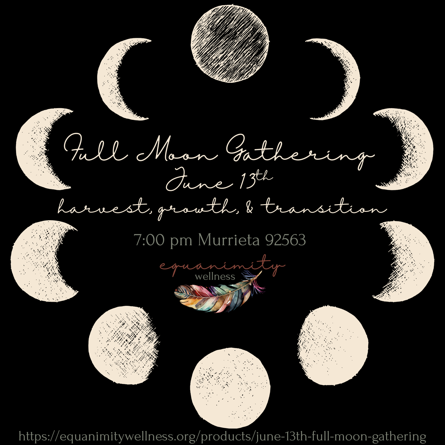 June 13th Full Moon Gathering