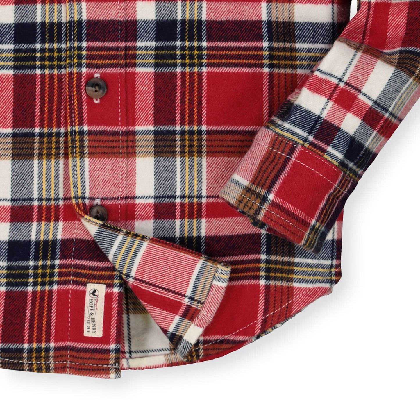 Brushed Flannel Button Down Shirt