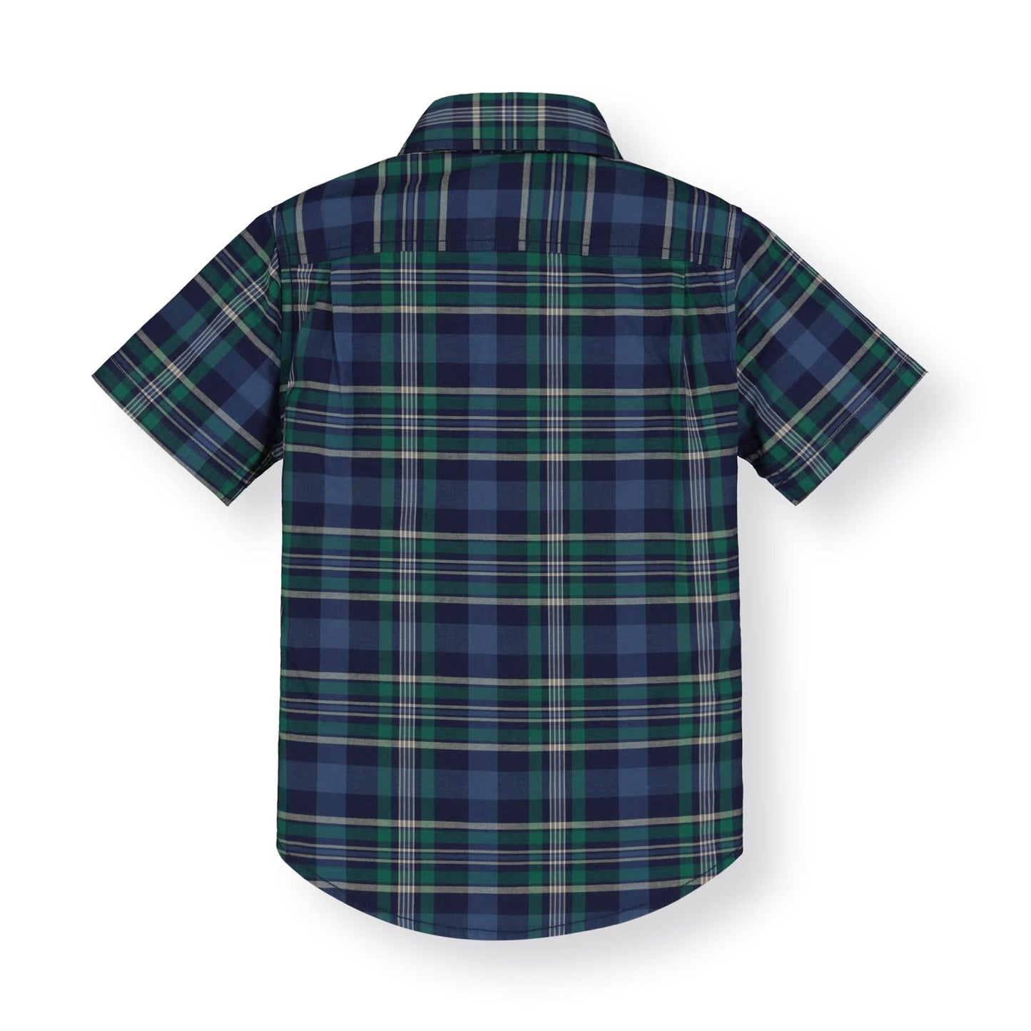 Stretch Poplin Short Sleeve Button Down Shirt