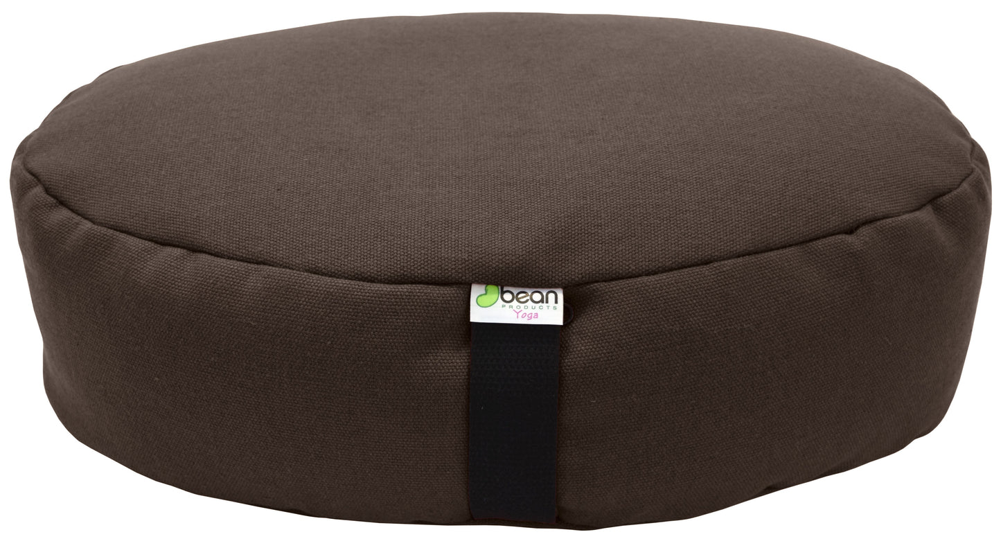Zafu Meditation Cushion 100% Hemp - Hemp Fabric and Hemp Hurd Filling from Midwest USA CARBON NEGATIVE