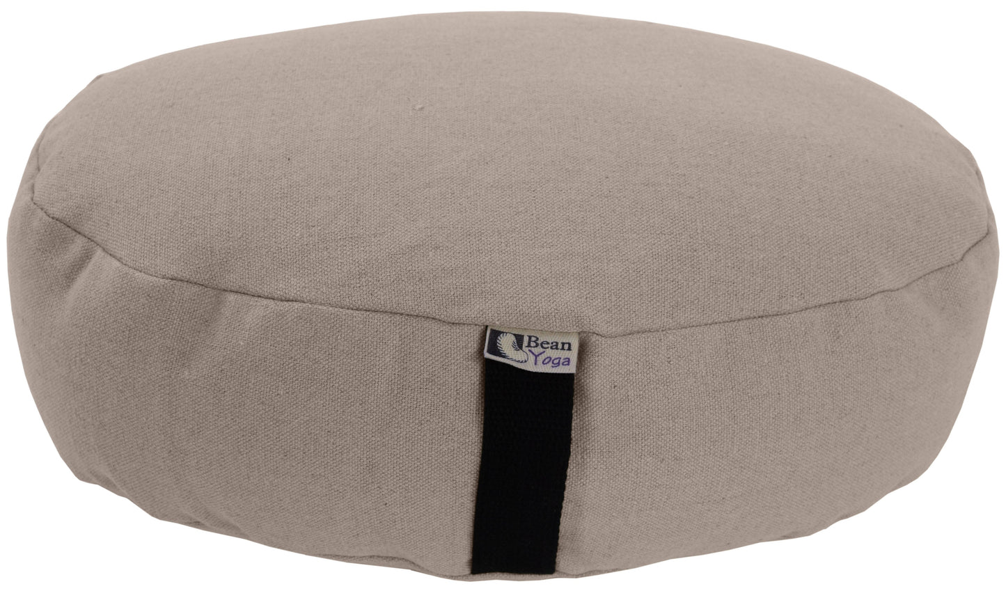 Zafu Meditation Cushion 100% Hemp - Hemp Fabric and Hemp Hurd Filling from Midwest USA CARBON NEGATIVE