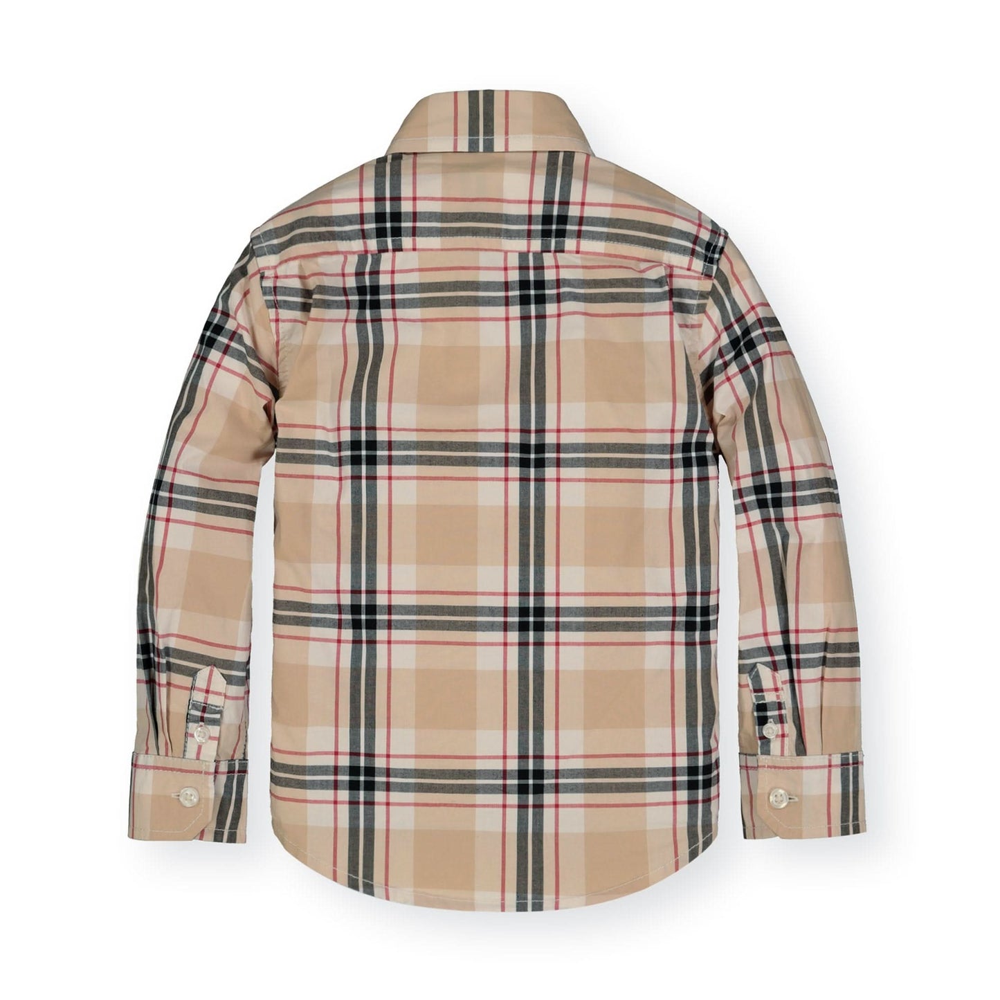 Stretch Poplin Button Down Shirt - Baby