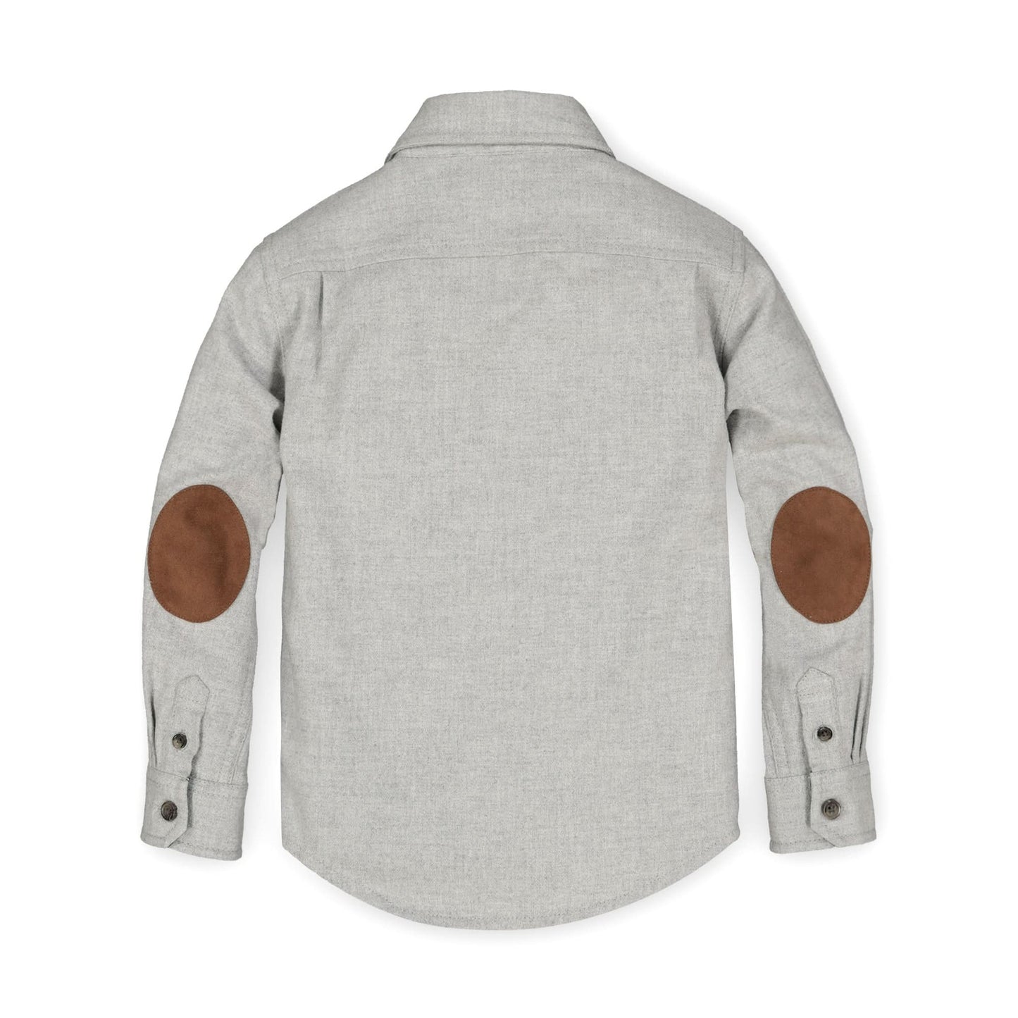 Organic Flannel Shirt with Elbow Patches - Baby