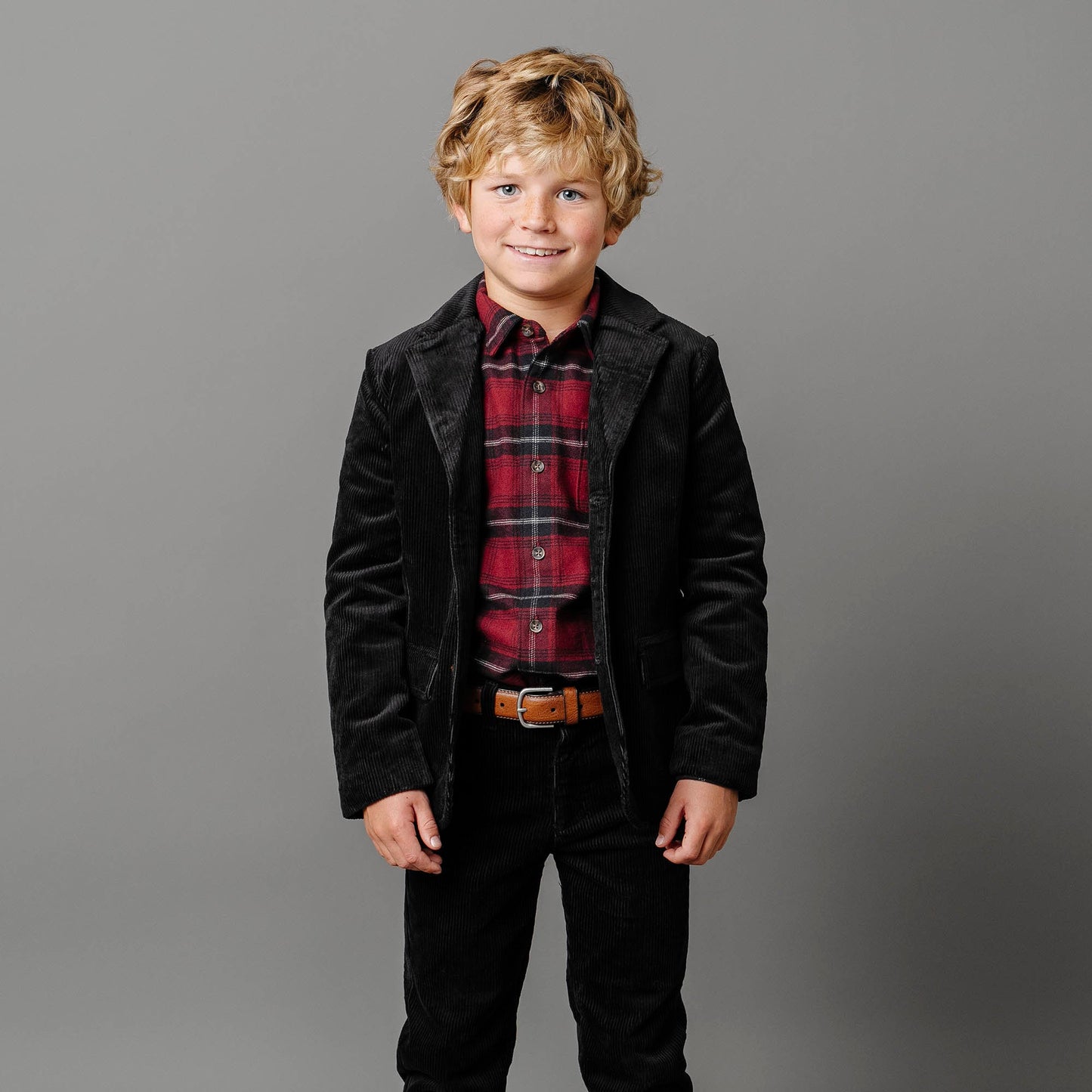 Organic Corduroy Blazer with Elbow Patches