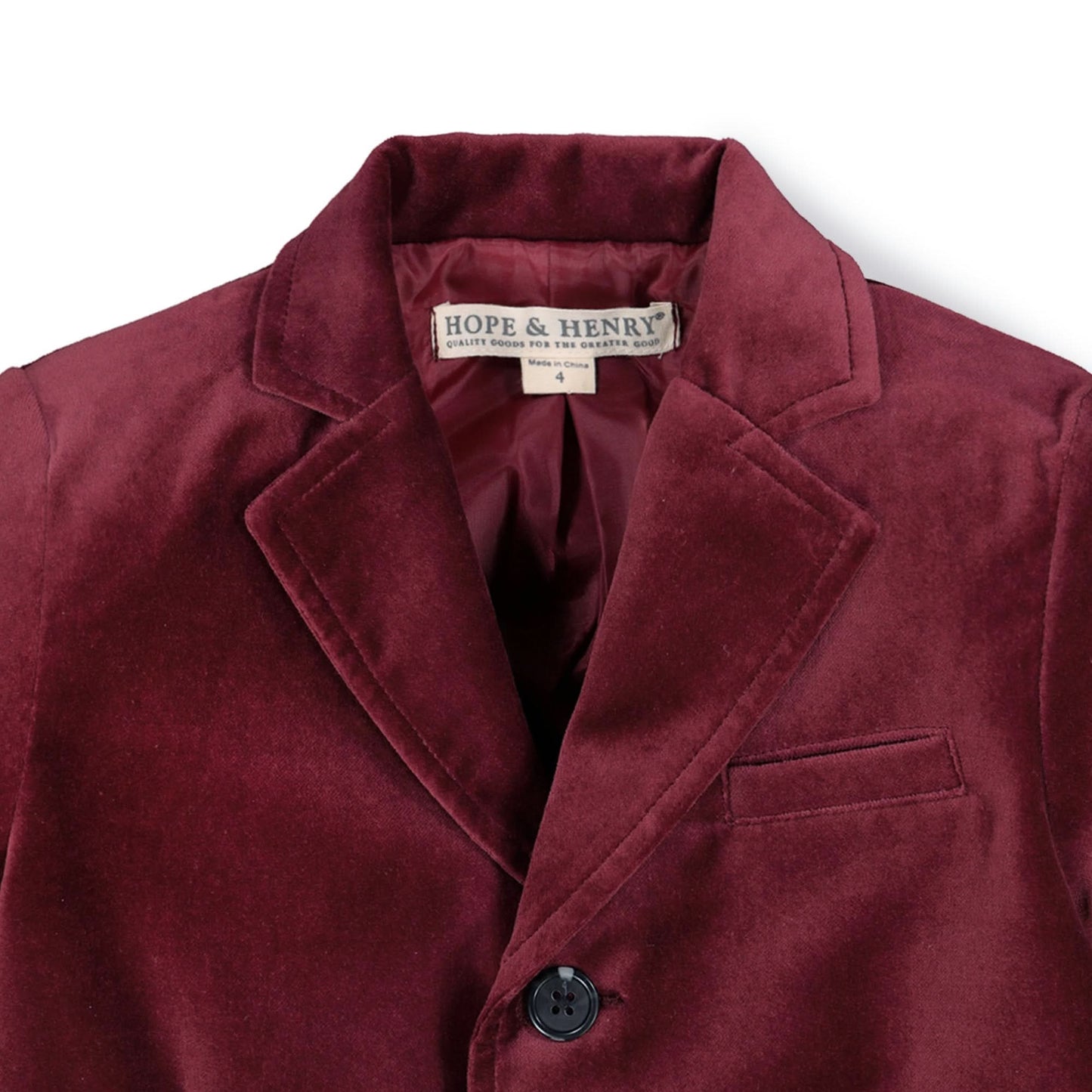Velvet Suit Jacket - Baby