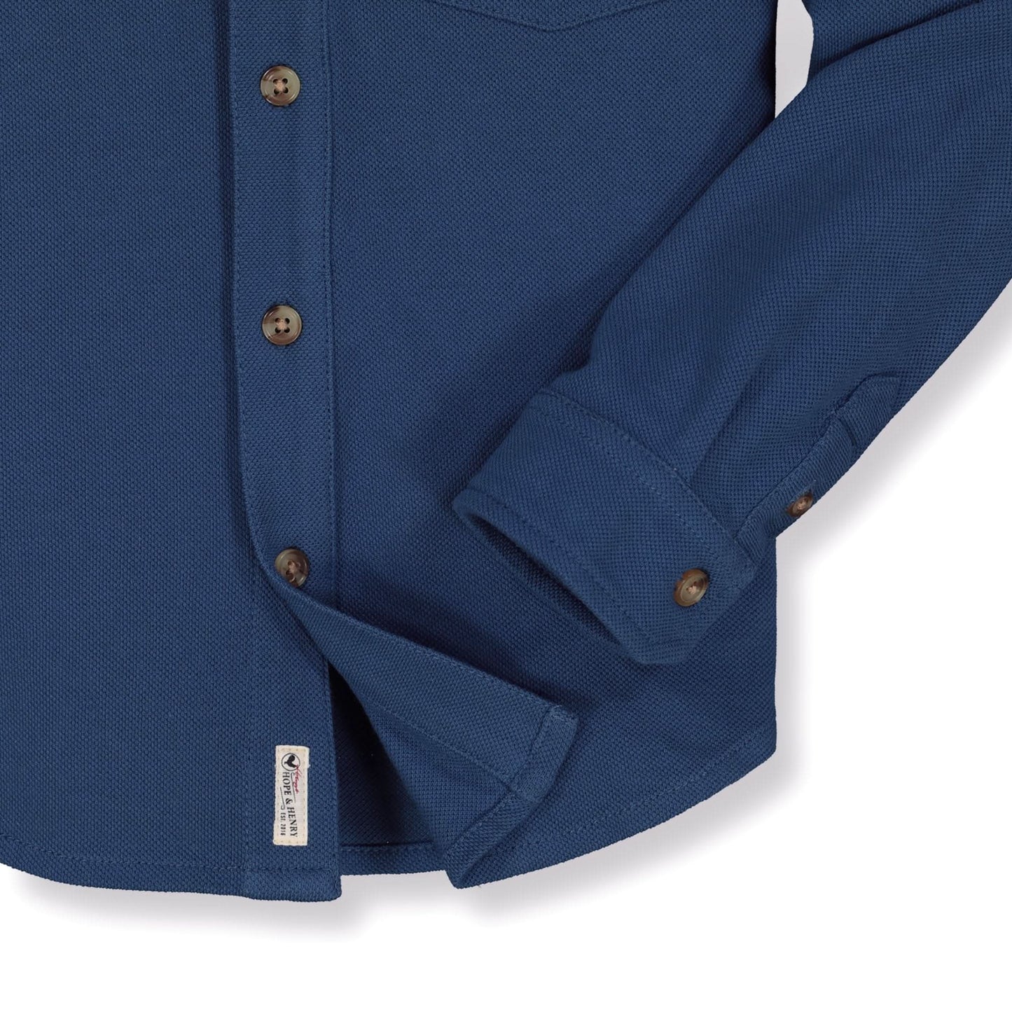 Pique Button Down Shirt