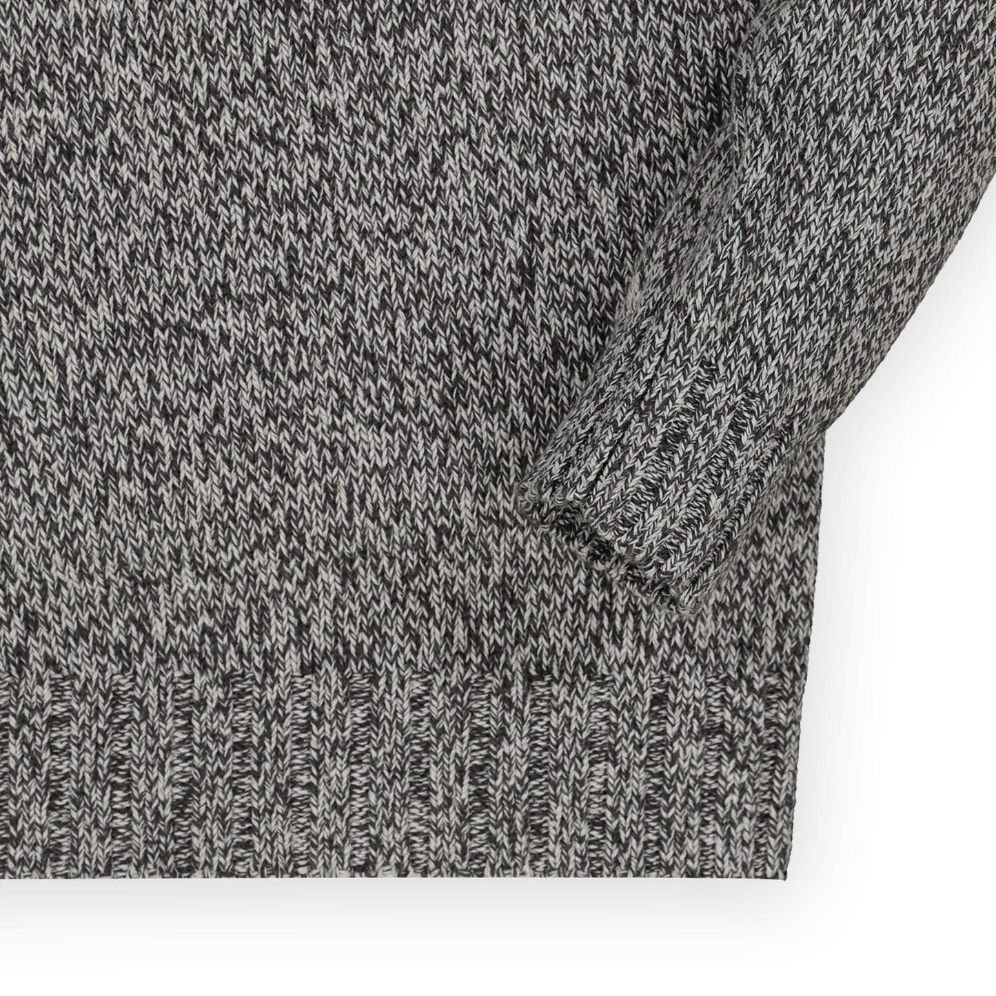 Mock Neck Button Placket Sweater