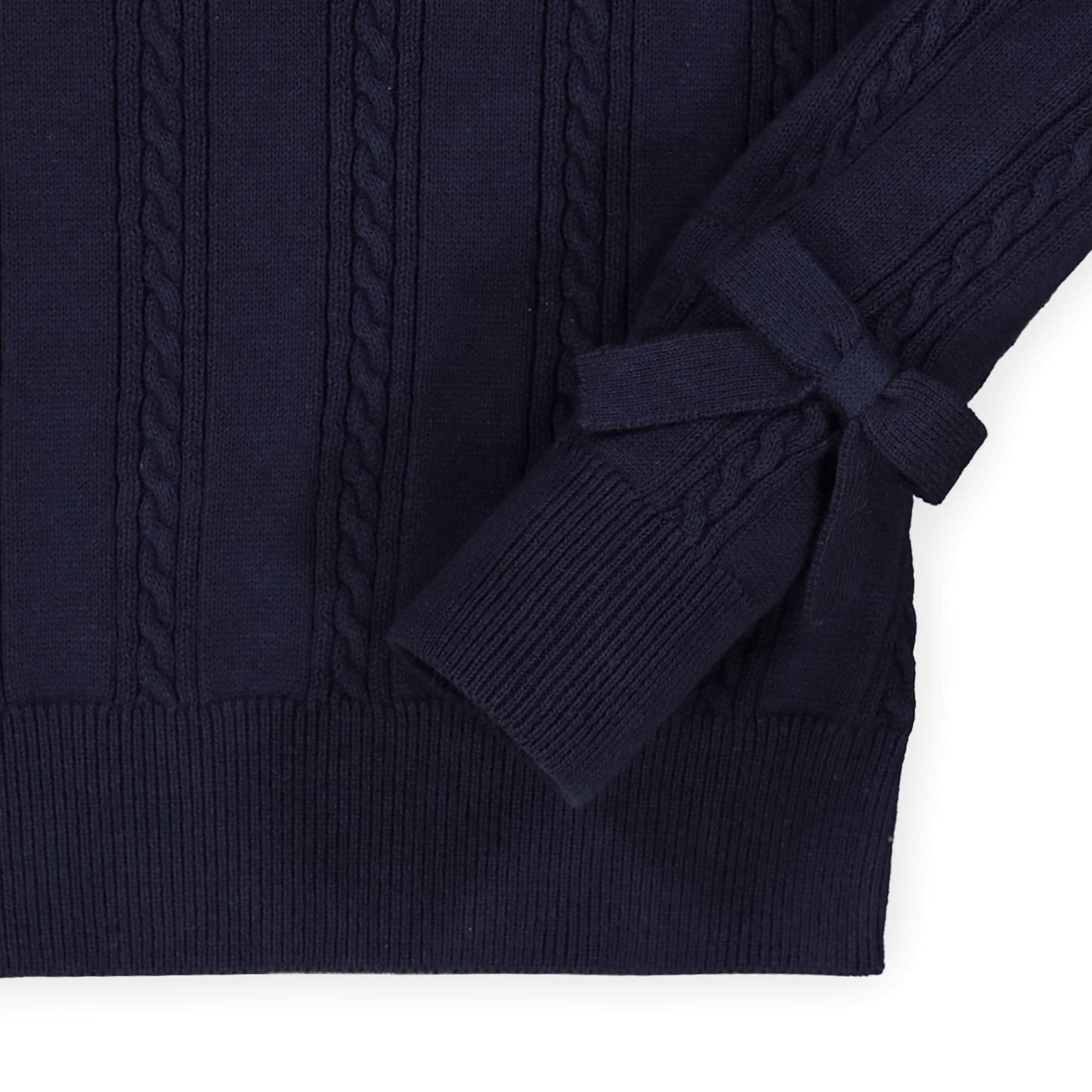 Puff Sleeve Sweater with Bows