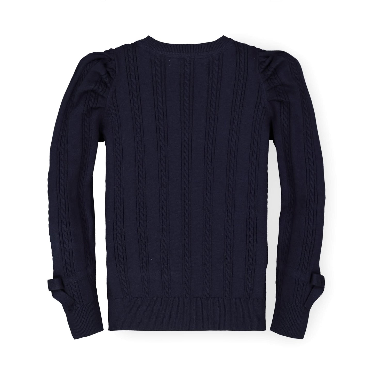Puff Sleeve Sweater with Bows