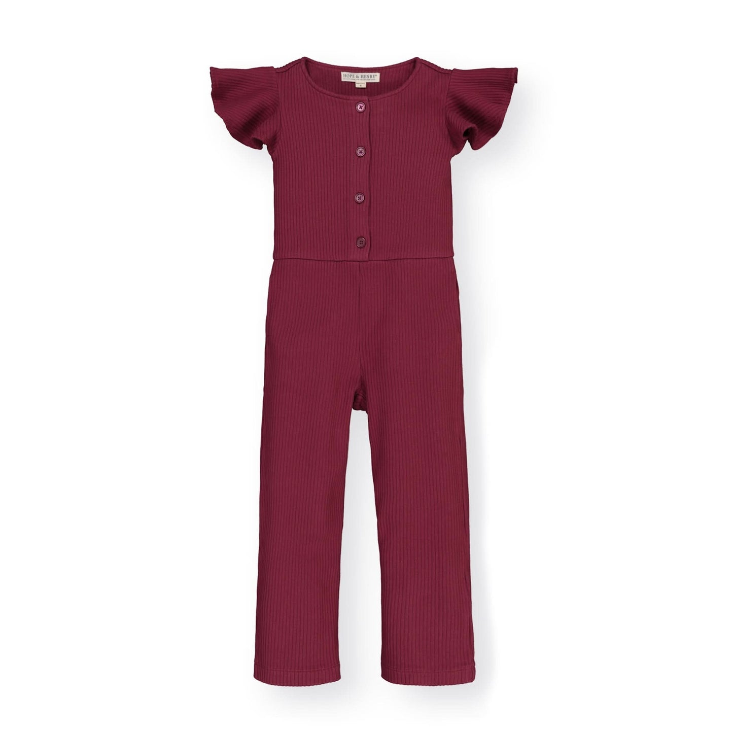 Rib Knit Organic Jumpsuit