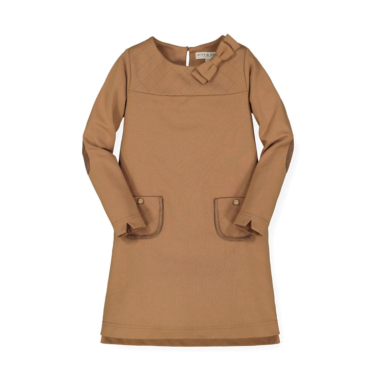 Quilted Ponte Riding Dress - Baby