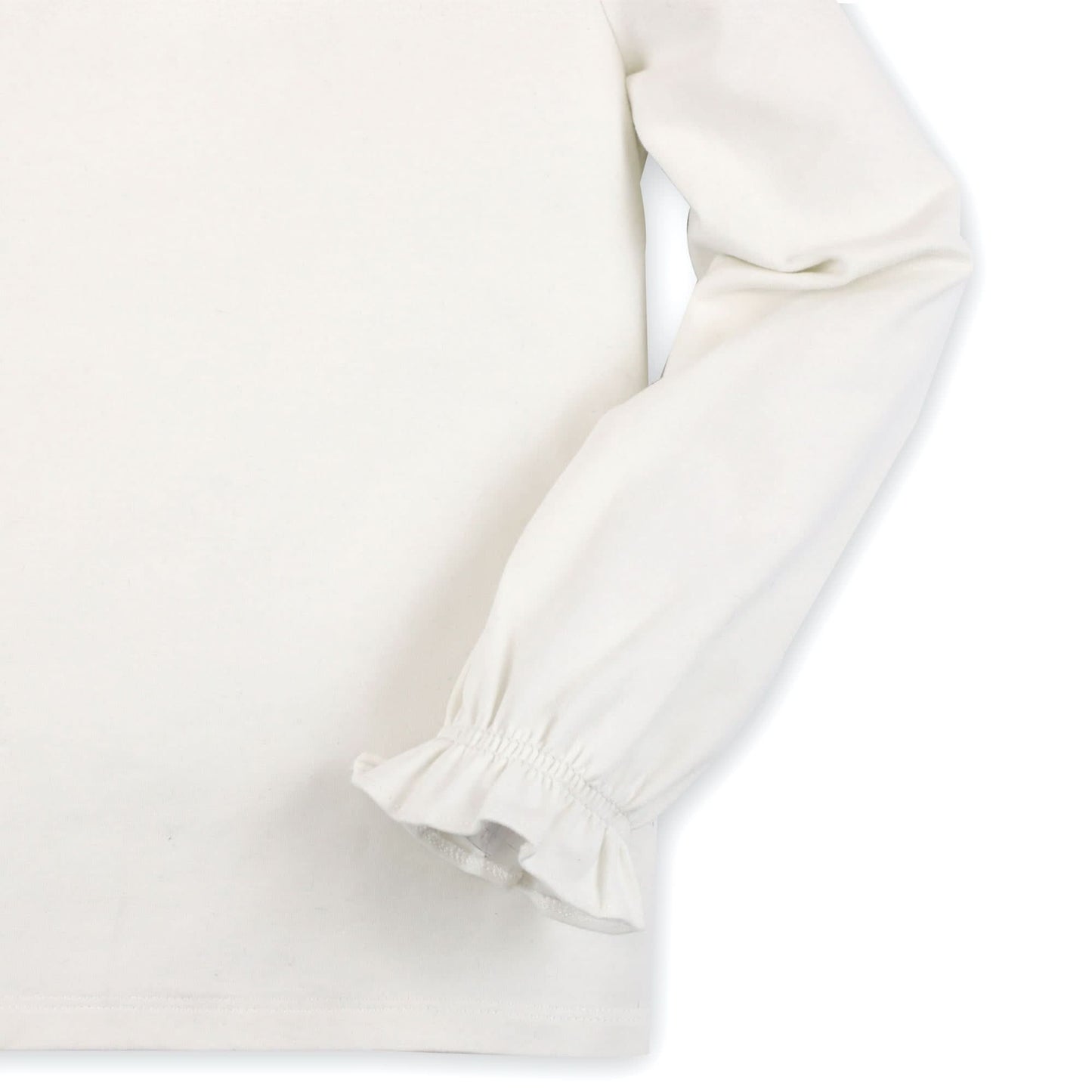 Ruffle Neck Knit Top - Baby