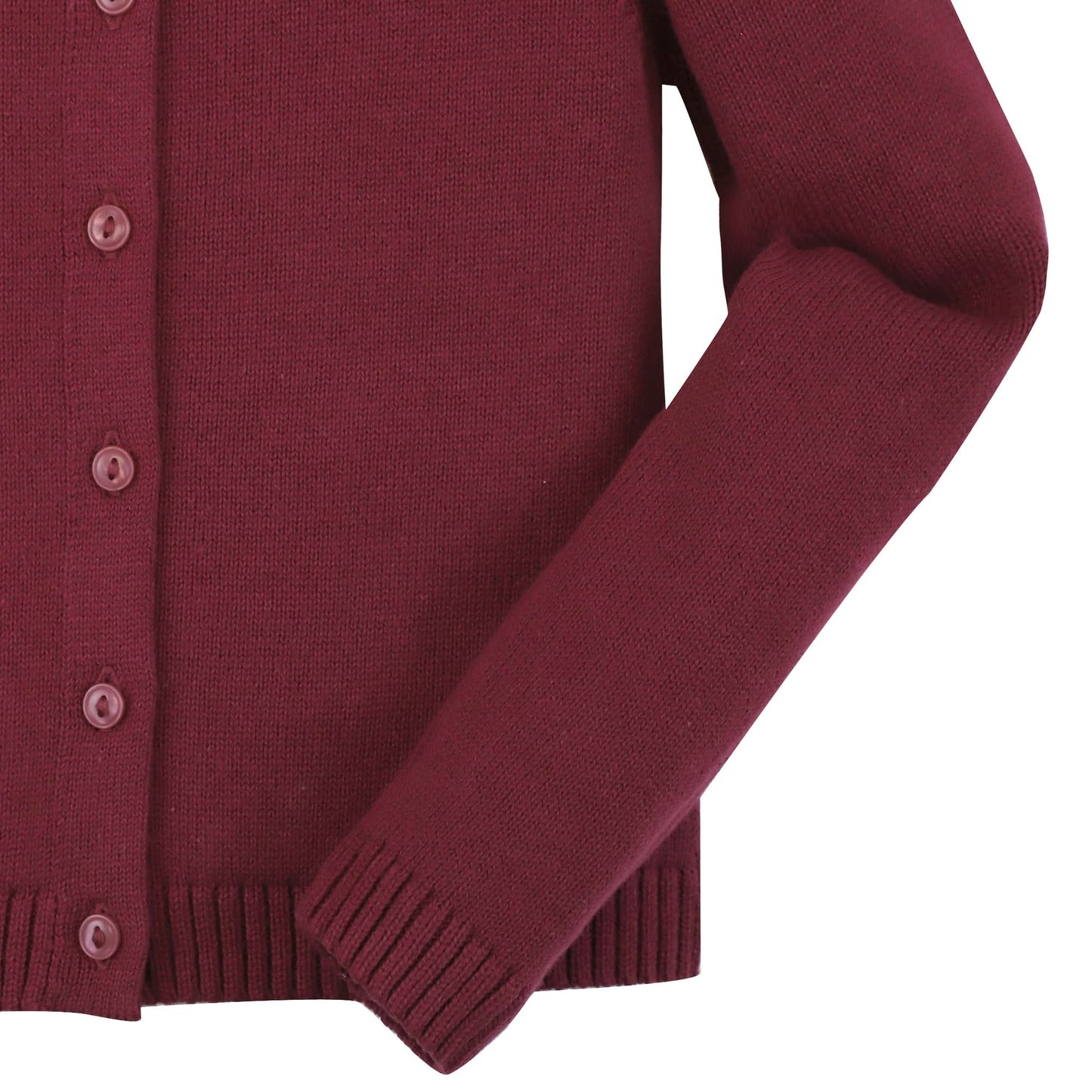 Organic Ruffle Collar Cardigan - Baby