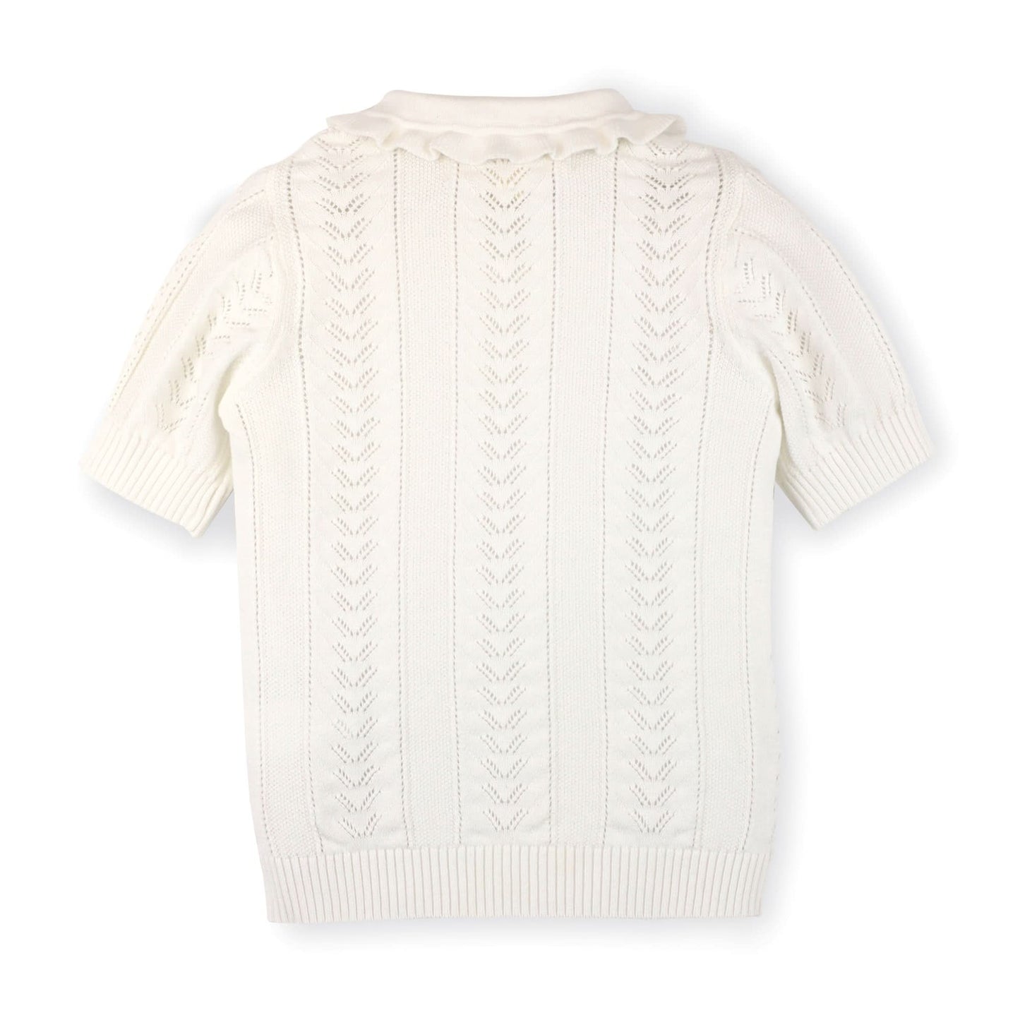 Peter Pan Collar Sweater Polo