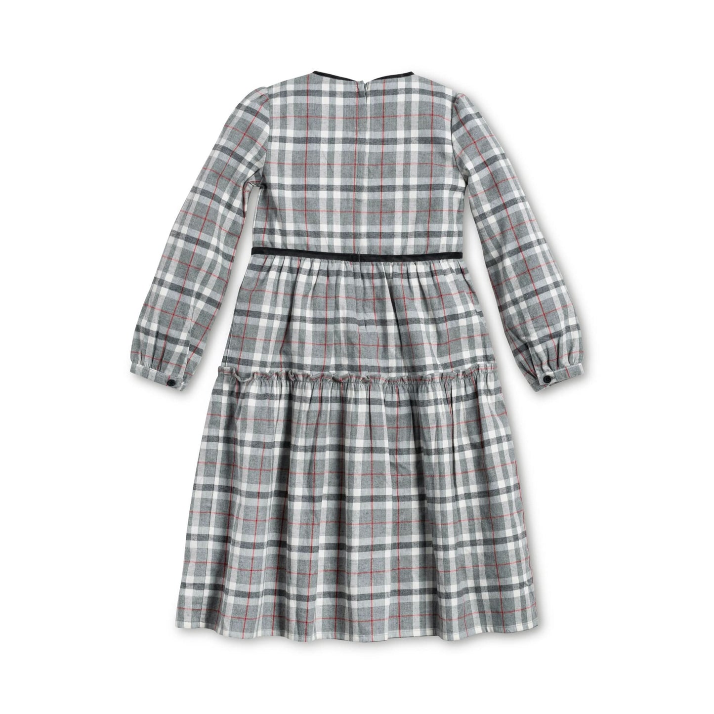 Tiered Flannel Dress - Baby