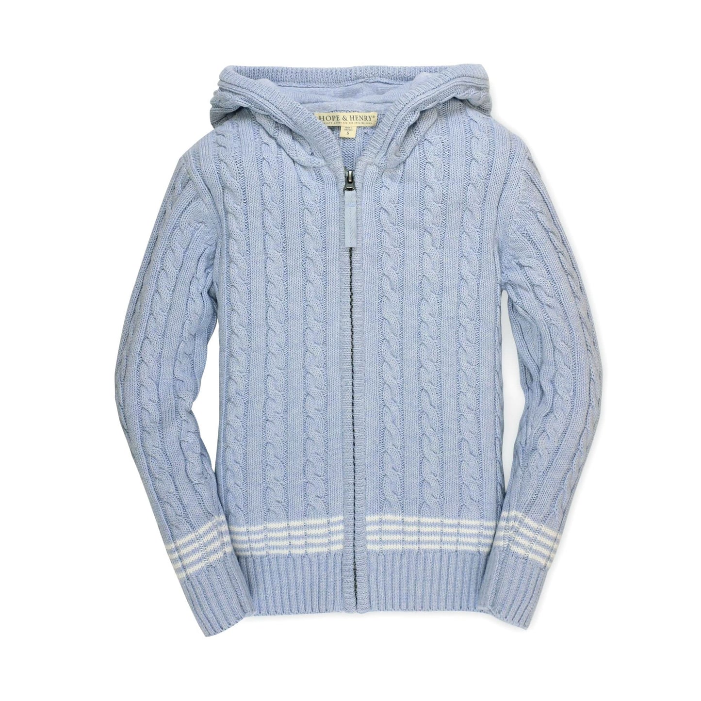Zip-Up Textured Sweater