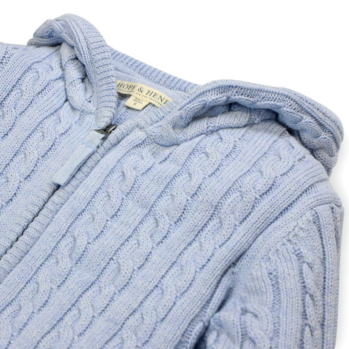 Zip-Up Textured Sweater