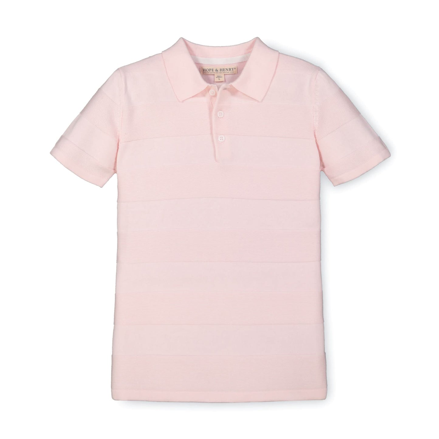Short Sleeve Organic Sweater Polo