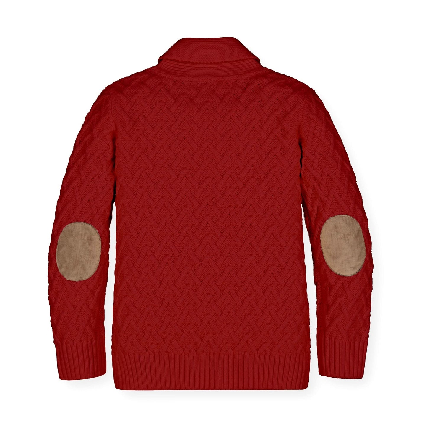 Organic Shawl Collar Cable Sweater - Baby