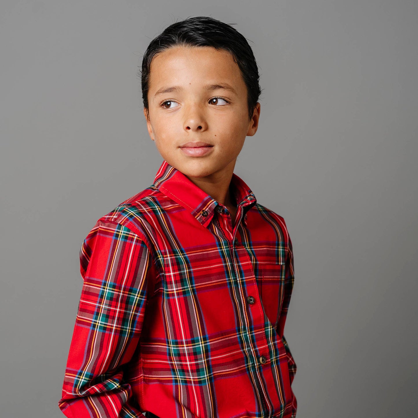 Stretch Poplin Button Down Shirt