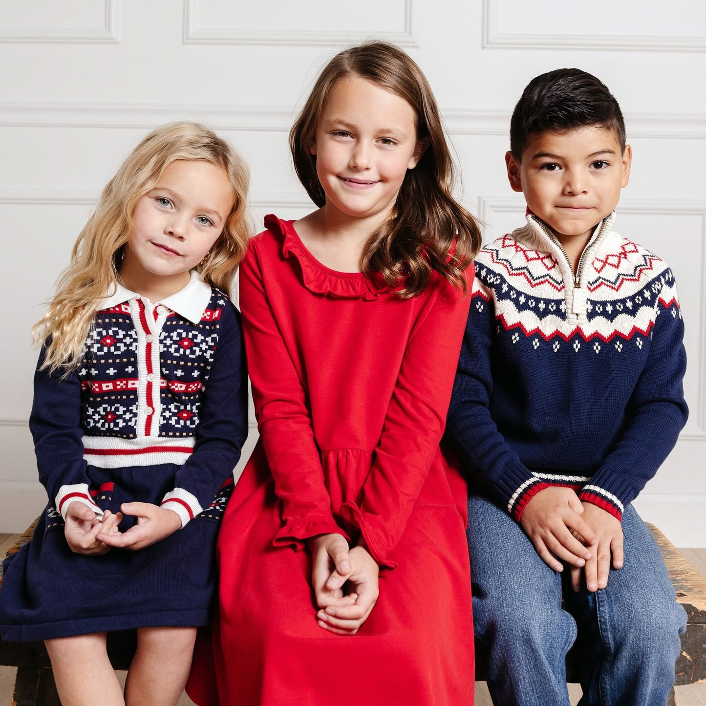 Half Zip Organic Ski Sweater - Baby