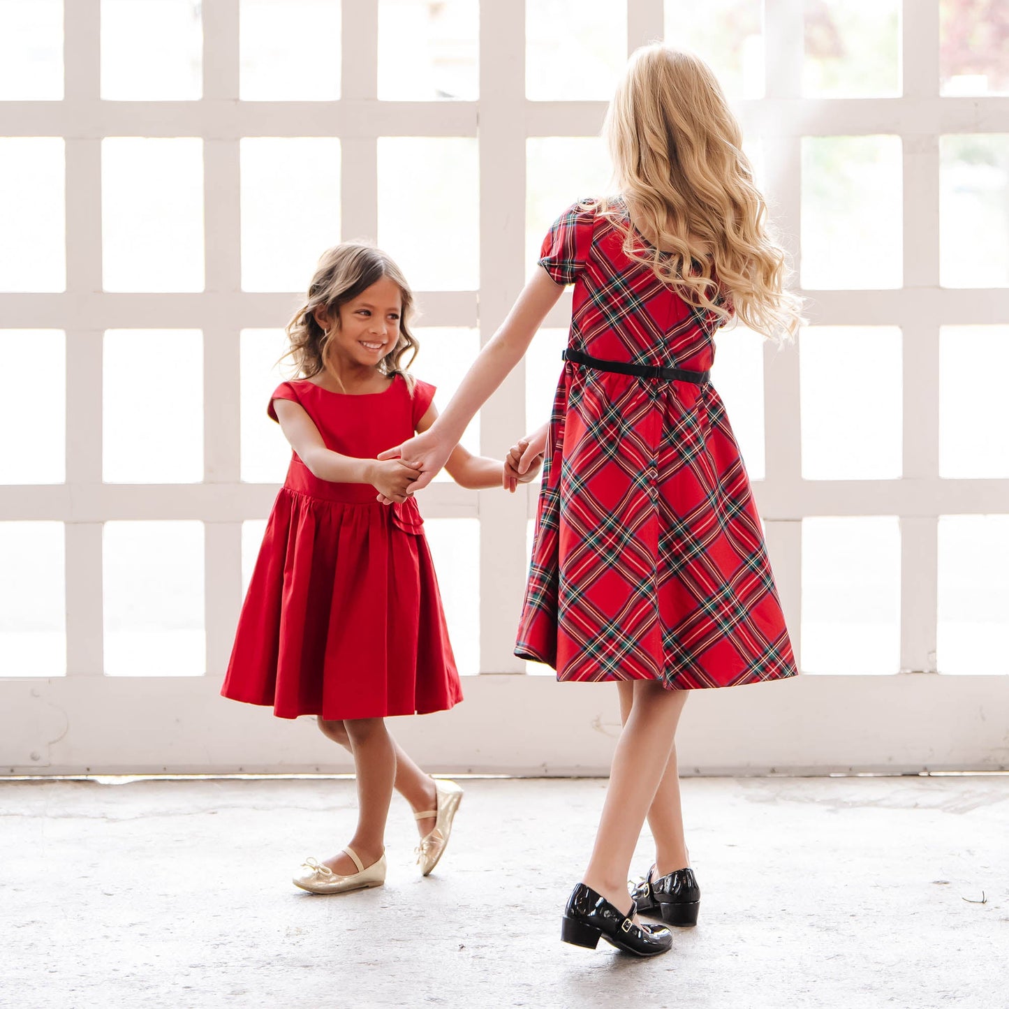 Organic Cap Sleeve Party Dress with Bow Sash - Baby
