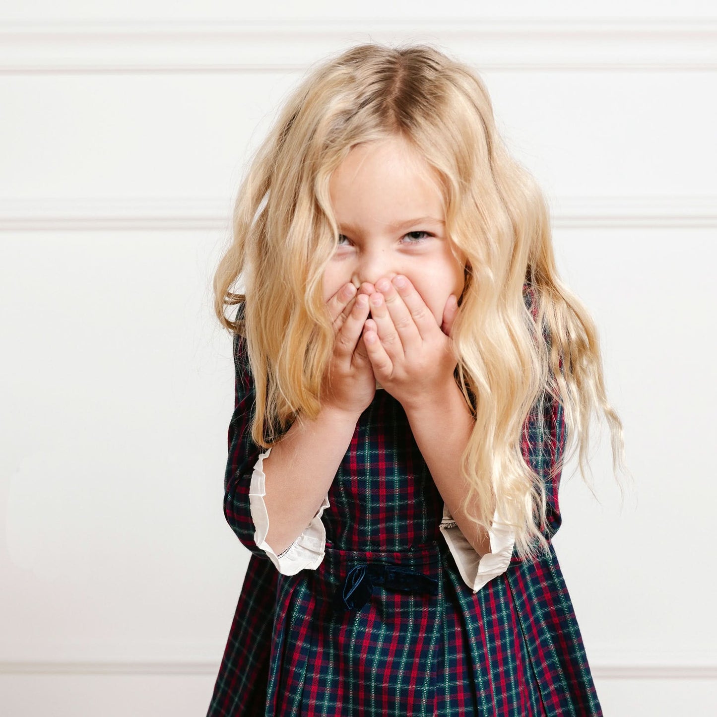 Organic Ruffle Trim Party Dress - Baby