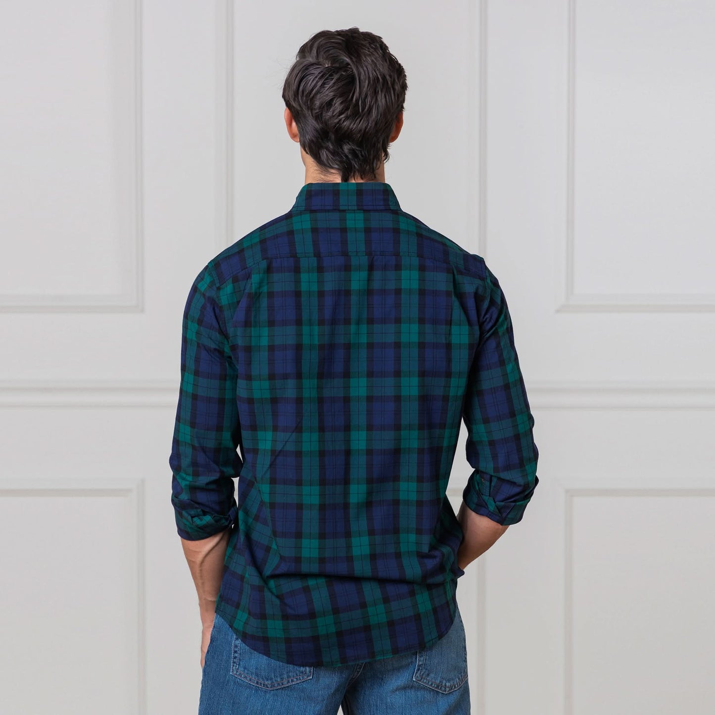 Stretch Poplin Button Down Shirt