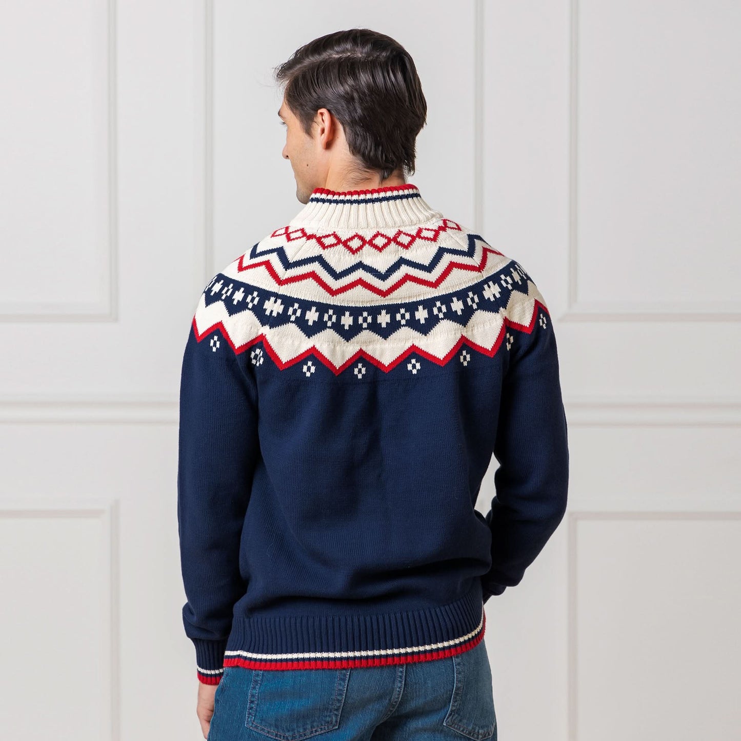 Nordic Half Zip Sweater