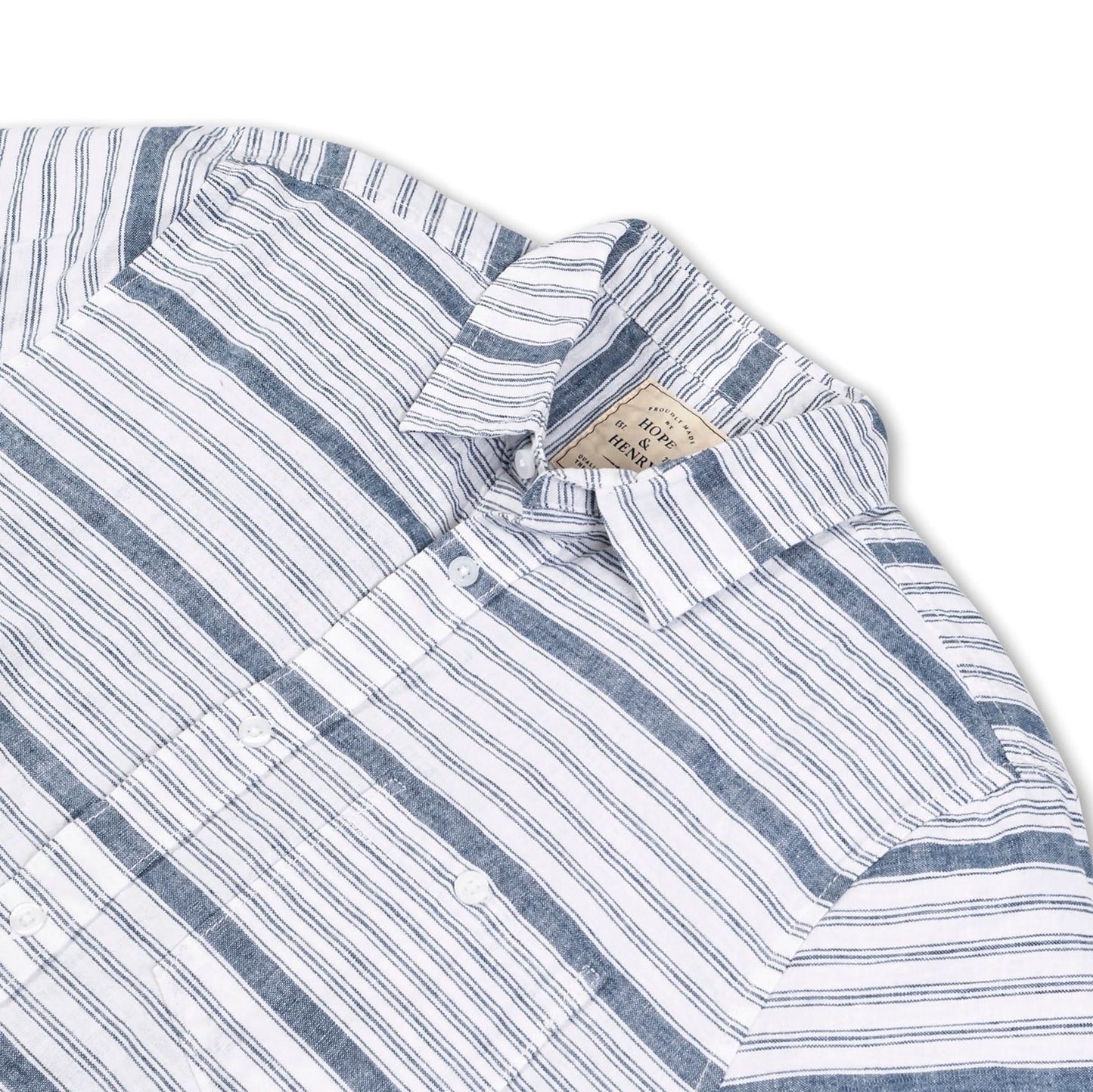 Linen Short Sleeve Button Down Shirt
