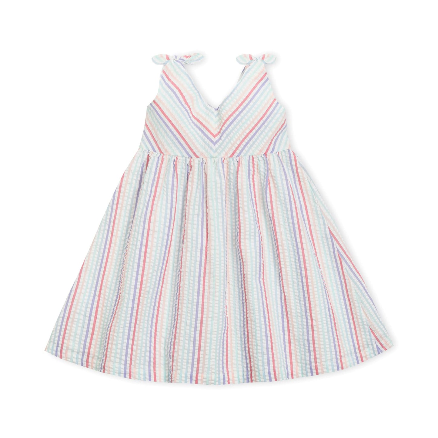 Bow Shoulder Swing Dress - Baby