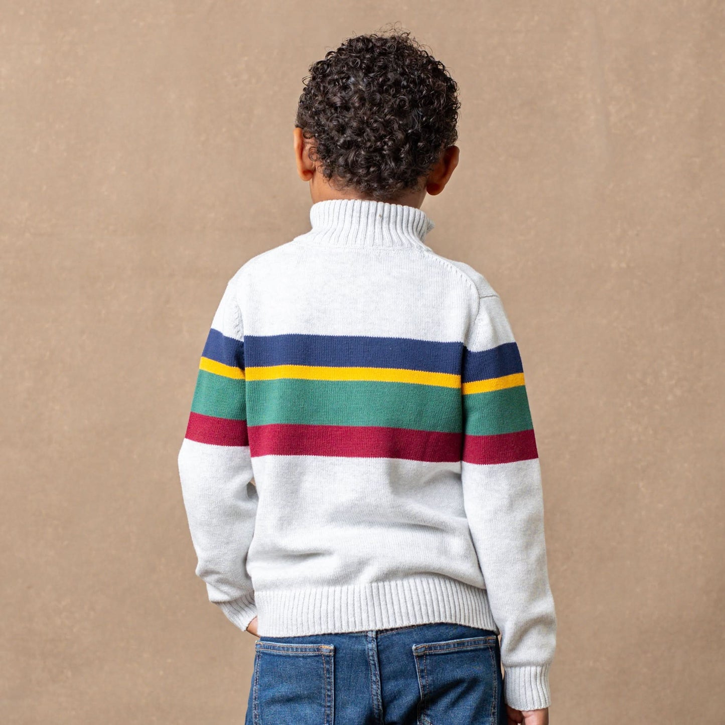 Organic Half Zip Sweater