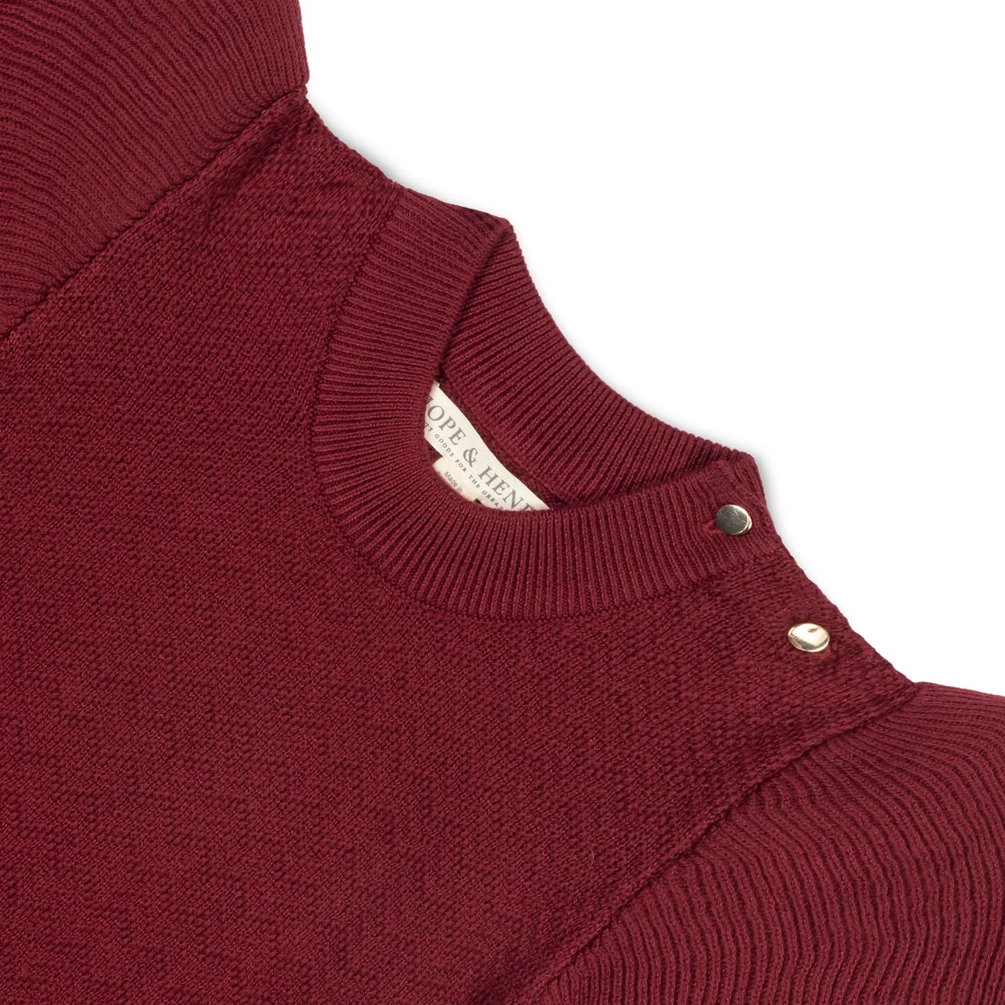 Organic Flutter Sleeve Sweater Dress