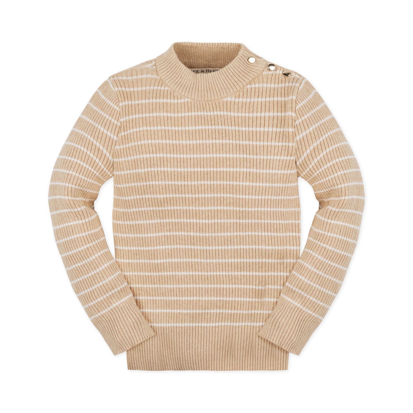 Organic Mock Neck Sweater