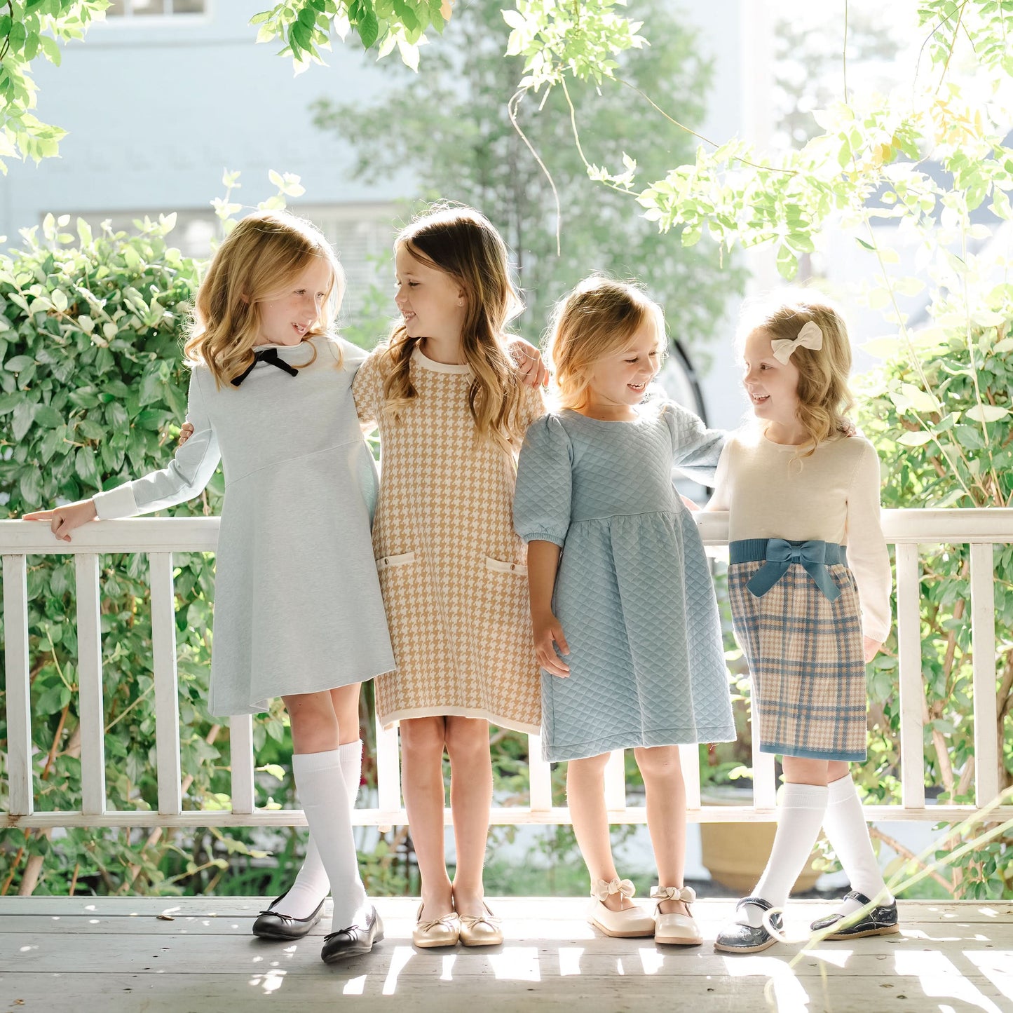 Quilted Puff Sleeve Dress