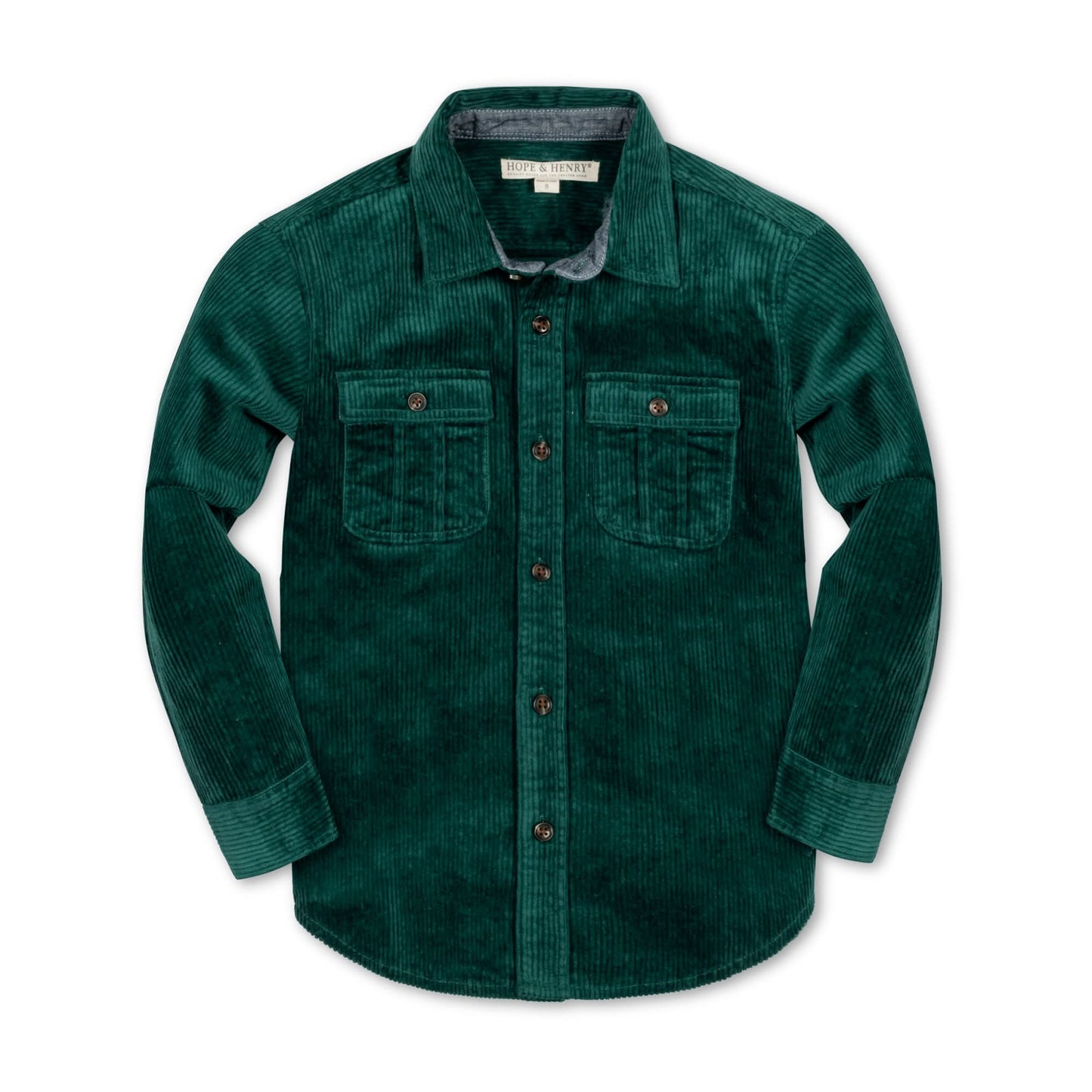 Organic Corduroy Flap Pocket Shirt - Baby