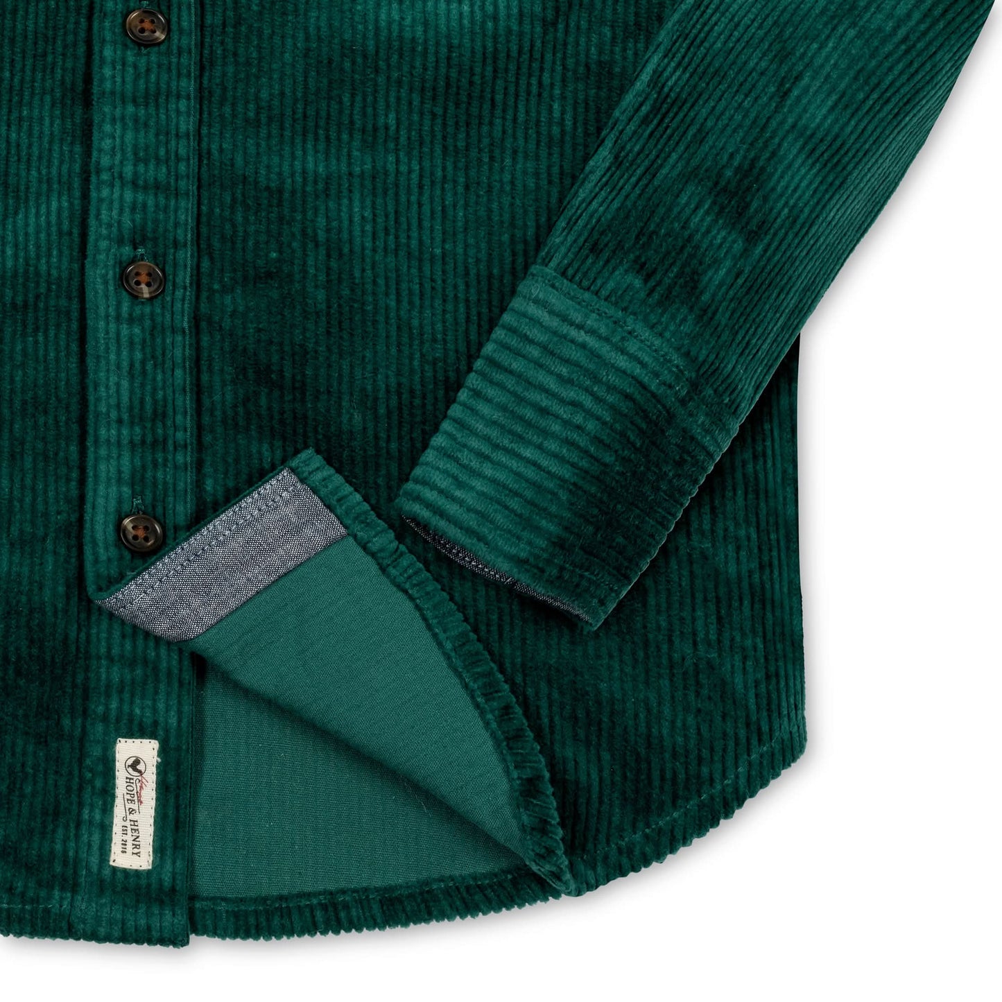 Organic Corduroy Flap Pocket Shirt - Baby