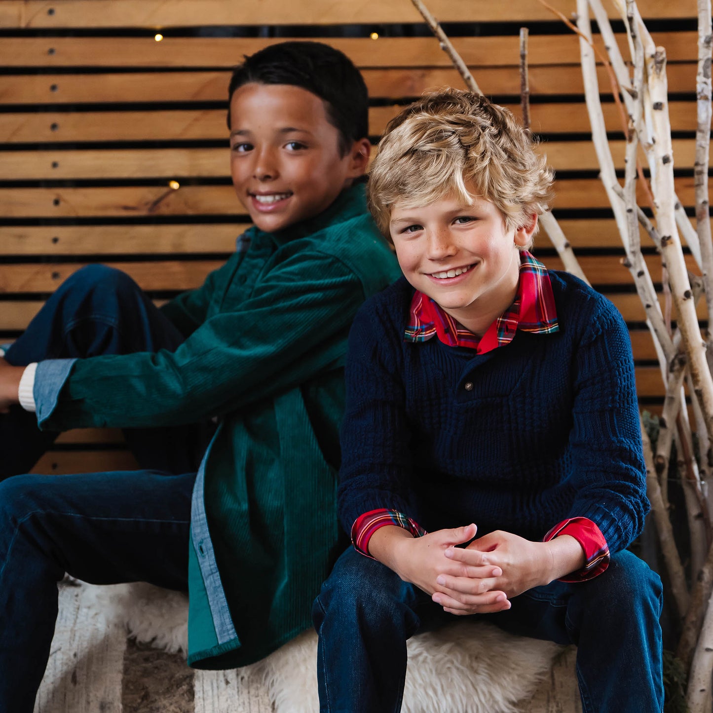 Organic Corduroy Flap Pocket Shirt - Baby
