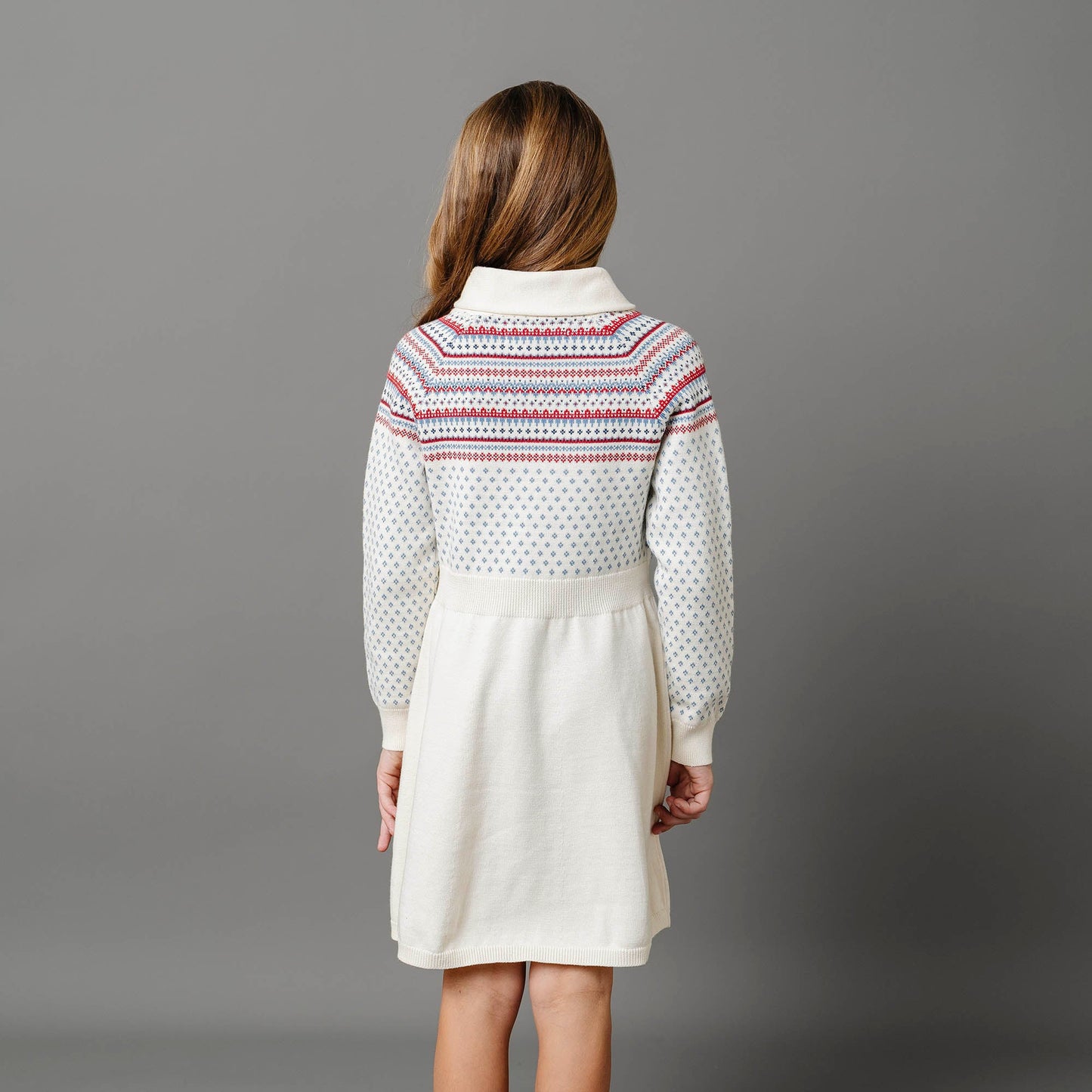 Organic Shawl Collar Sweater Dress - Baby
