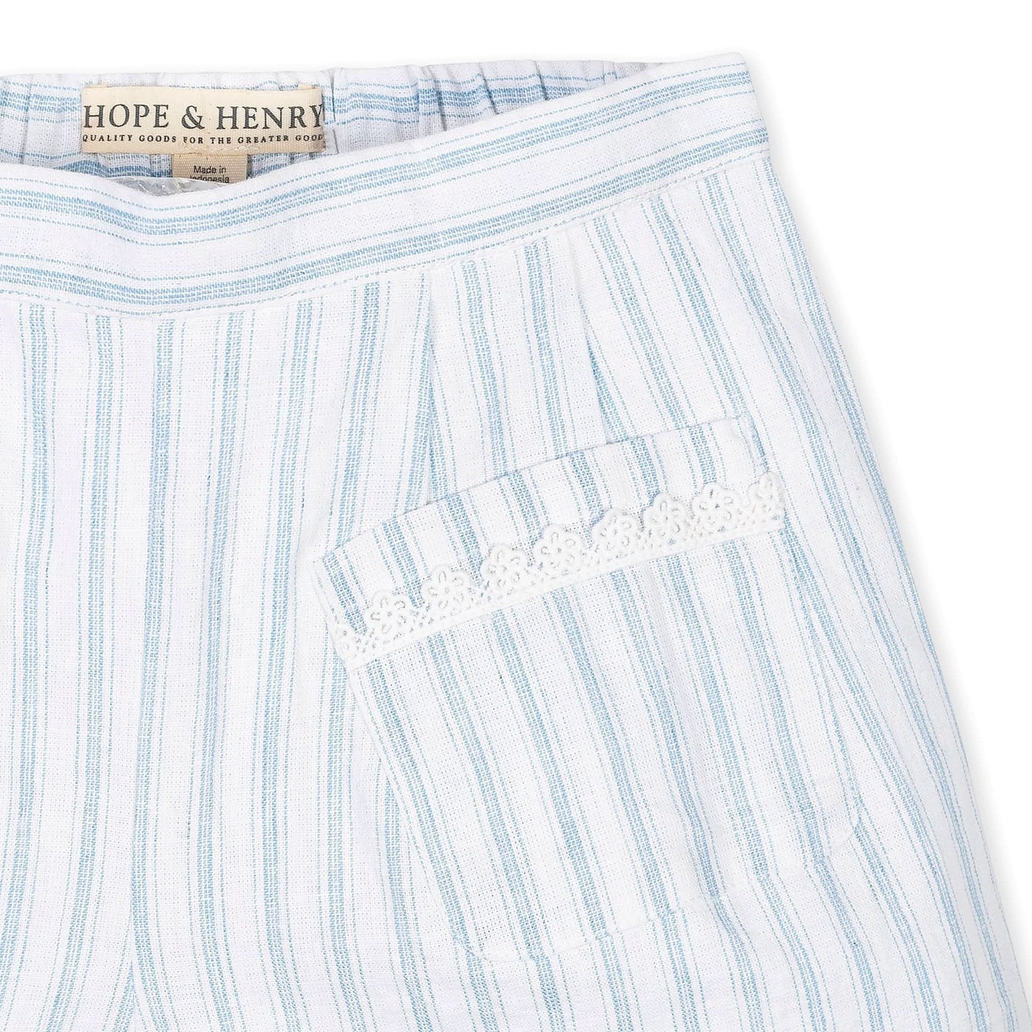 Linen Flat Front Short