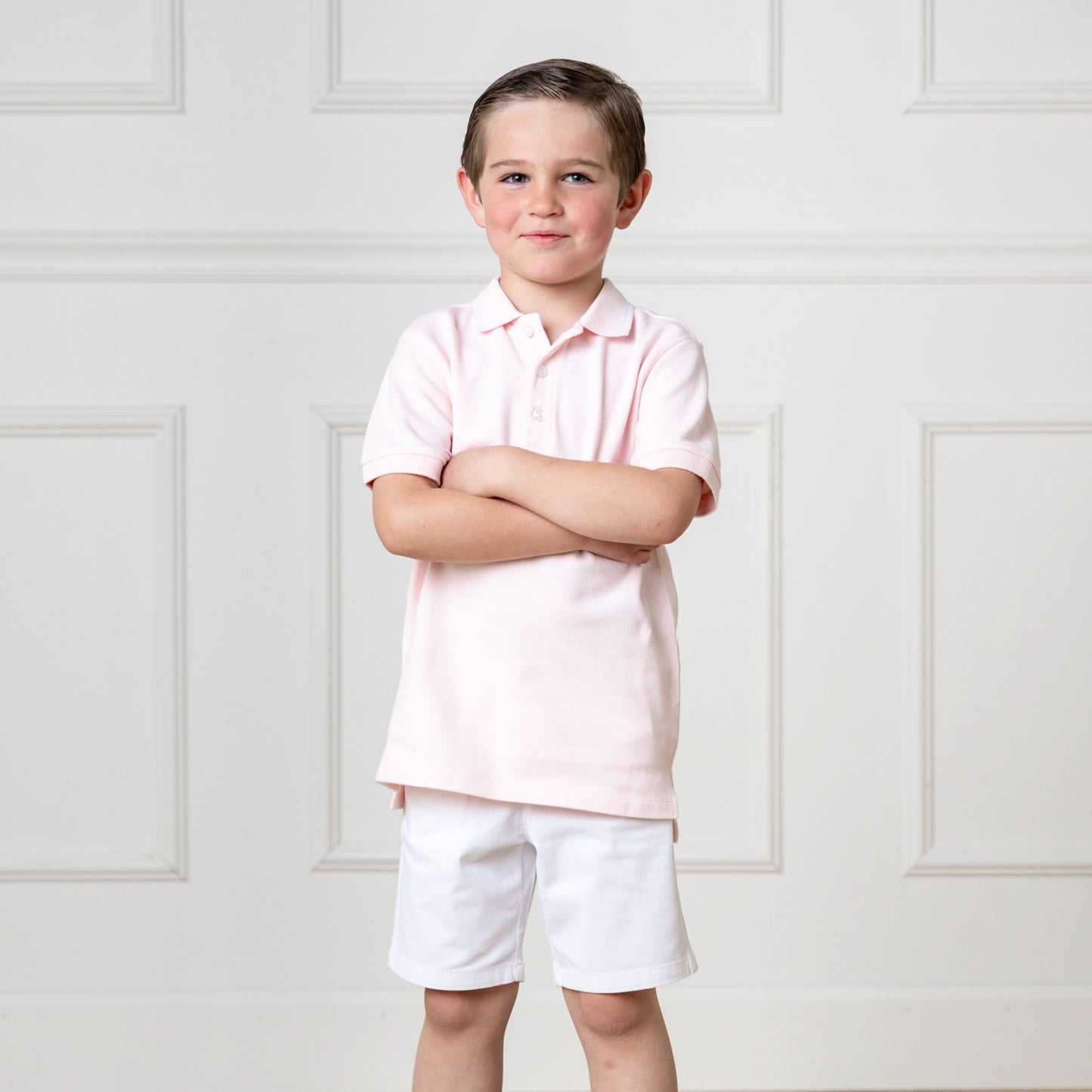 Short Sleeve Organic Pique Polo