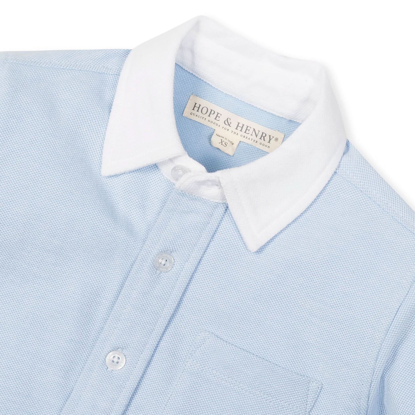 Pique Organic Button Down Shirt