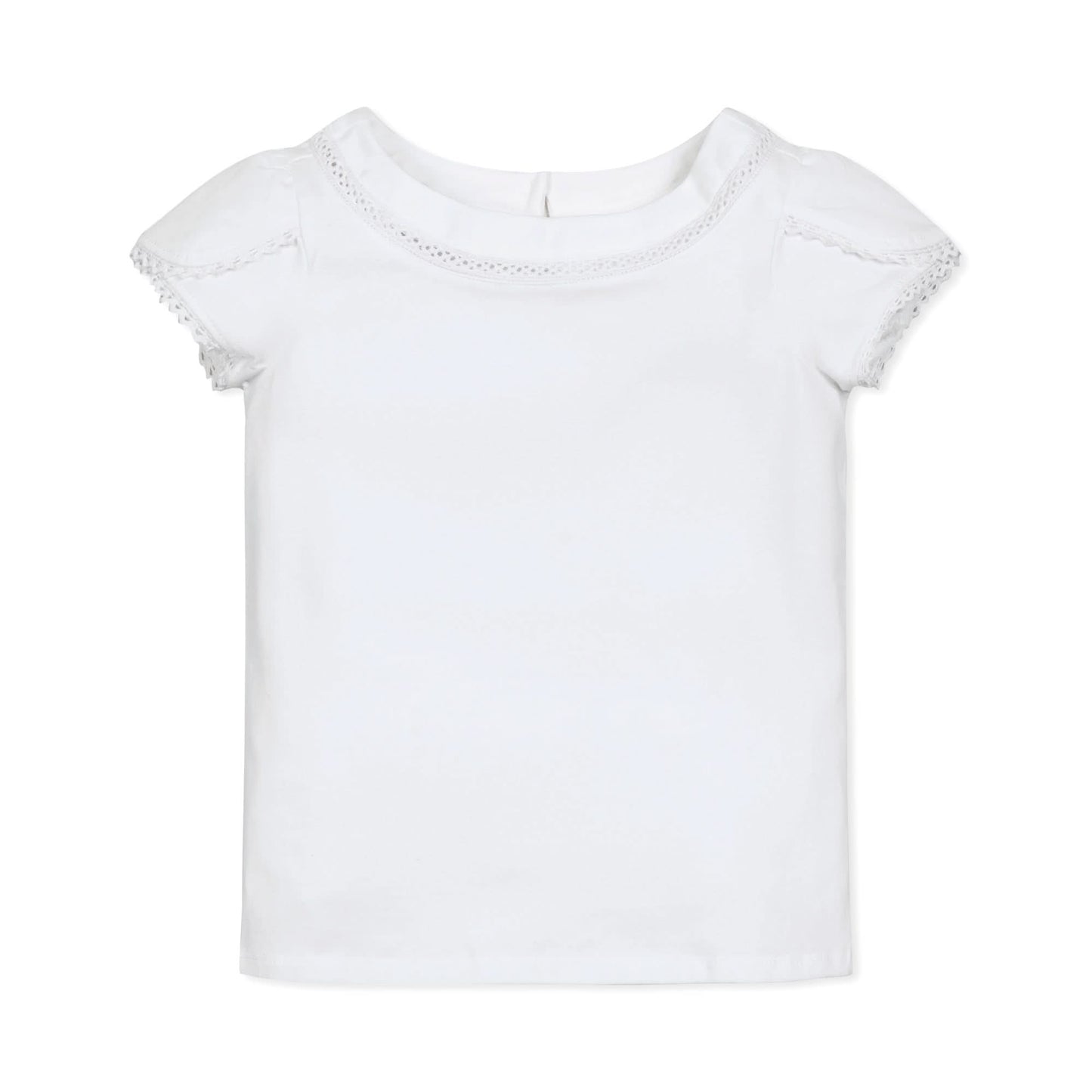 Organic Knit Top with Tulip Sleeves - Baby