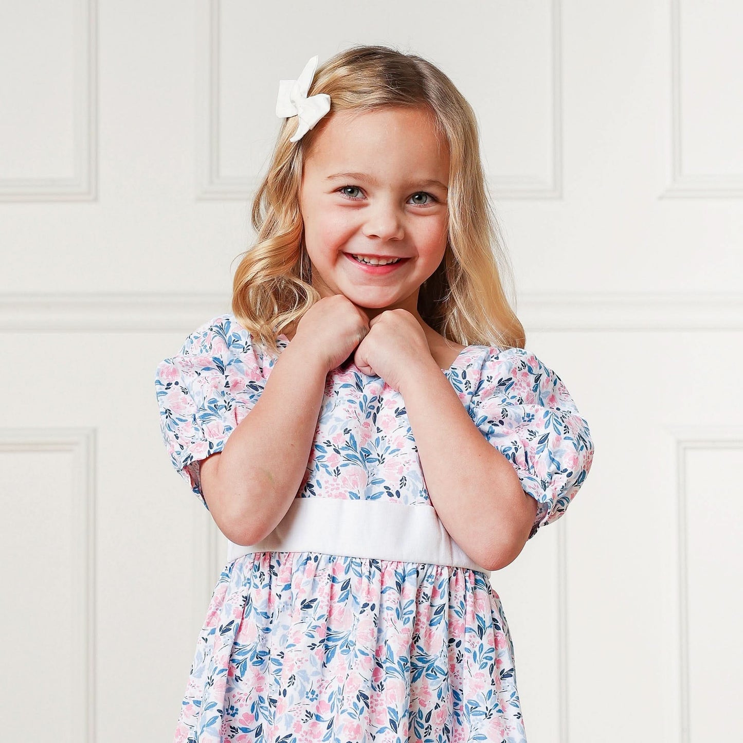 Puff Sleeve Party Dress - Baby