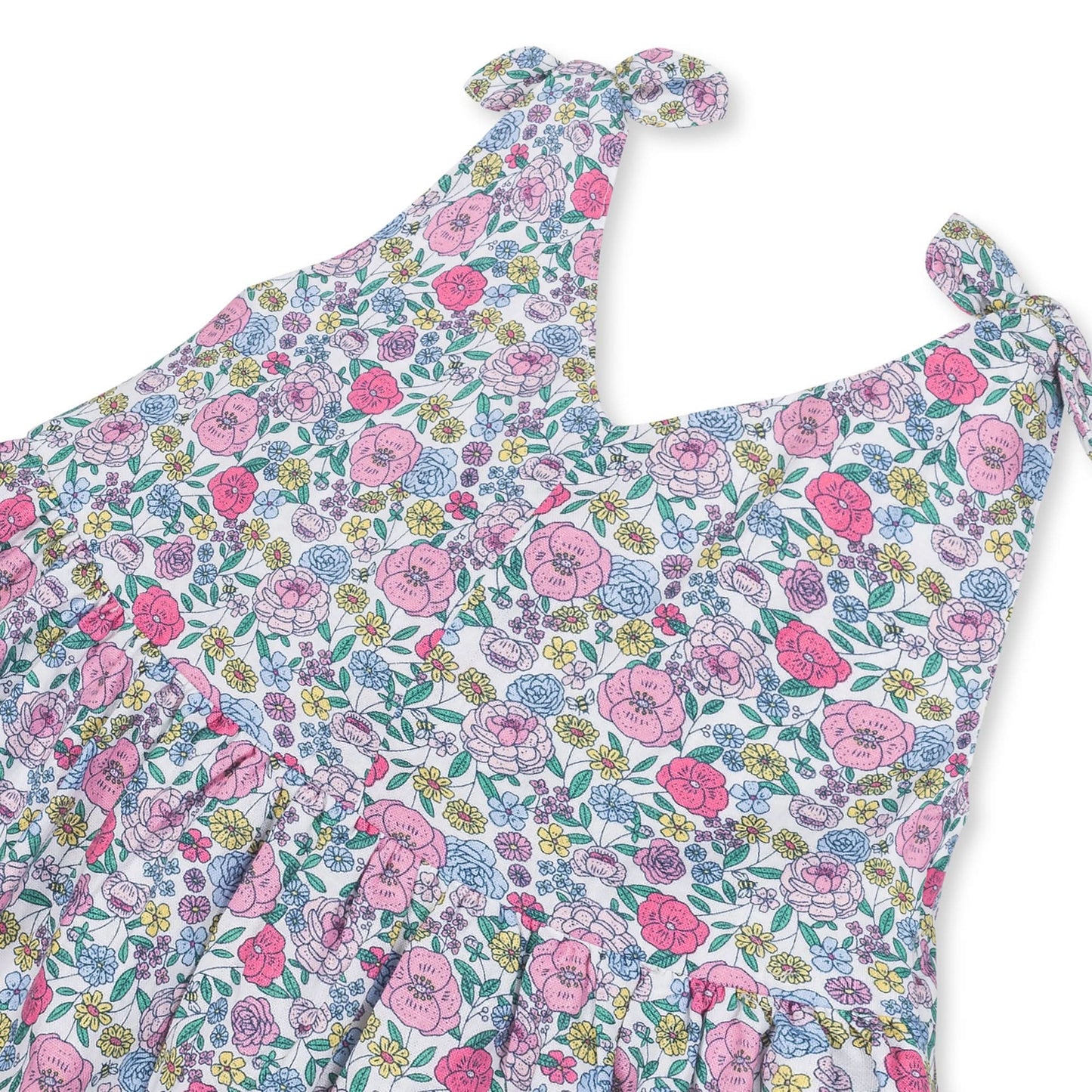 Bow Shoulder Swing Dress - Baby