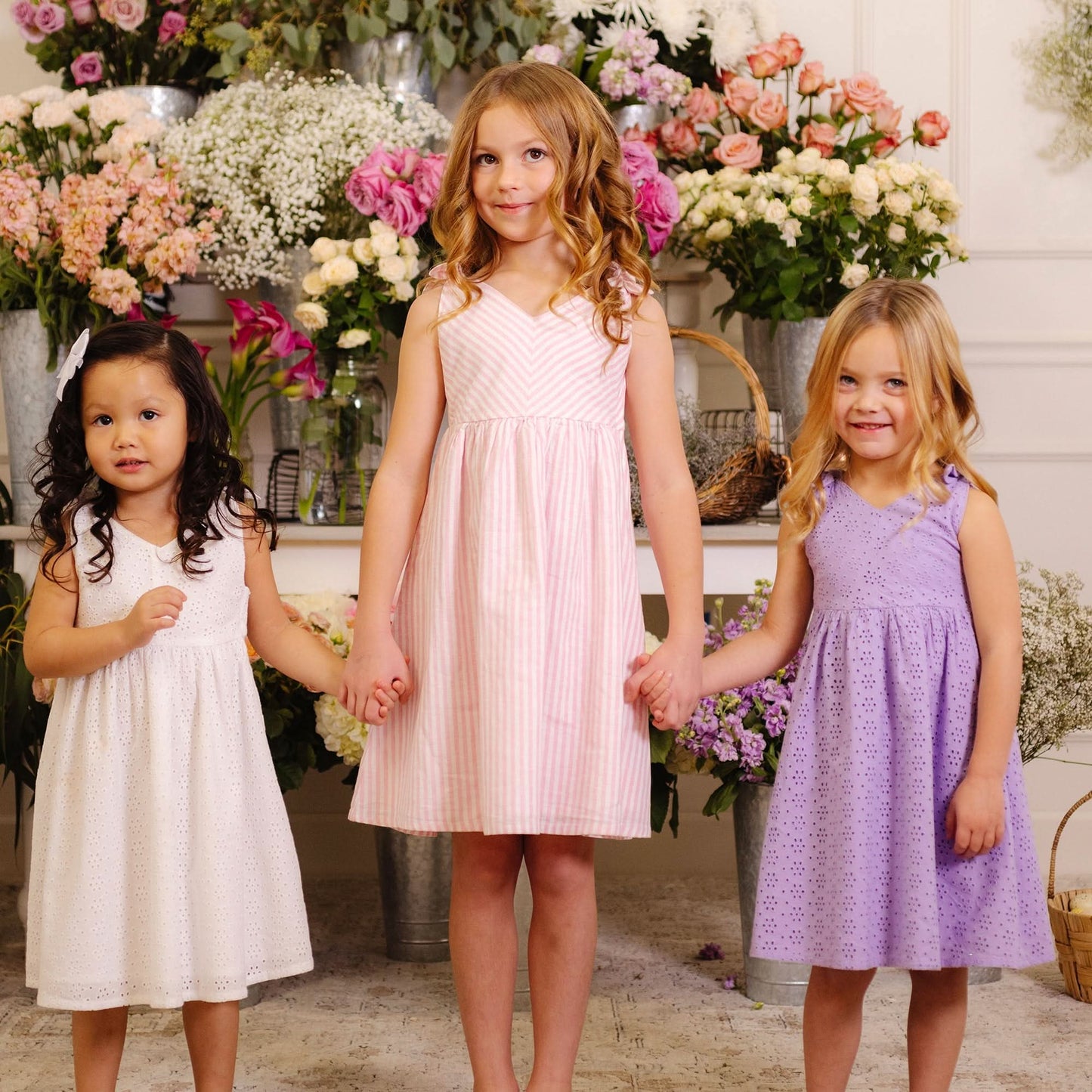 Bow Shoulder Swing Dress - Baby