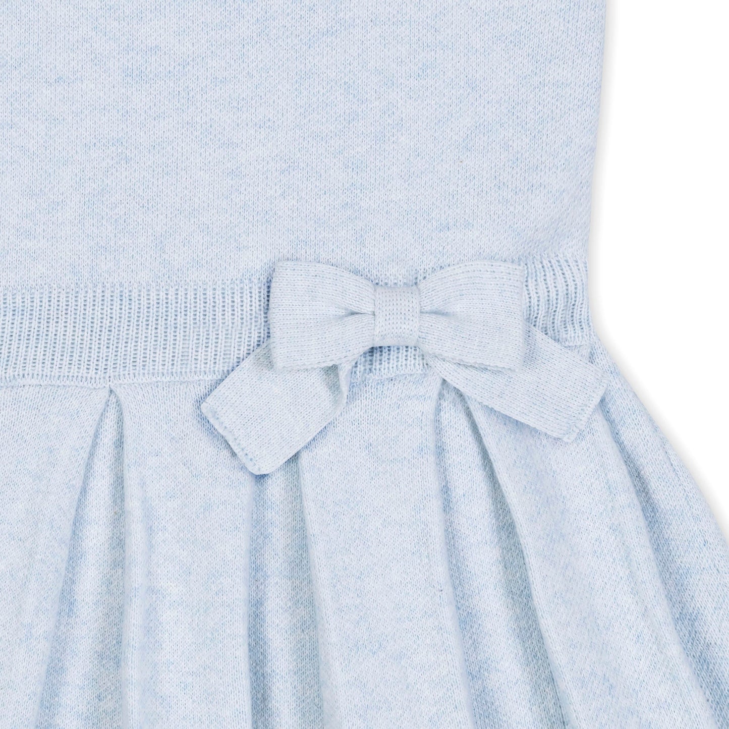 Organic Pleated Sweater Dress