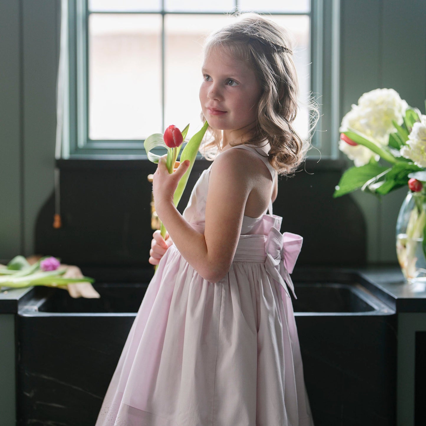 Organic Embroidered Special Sundress